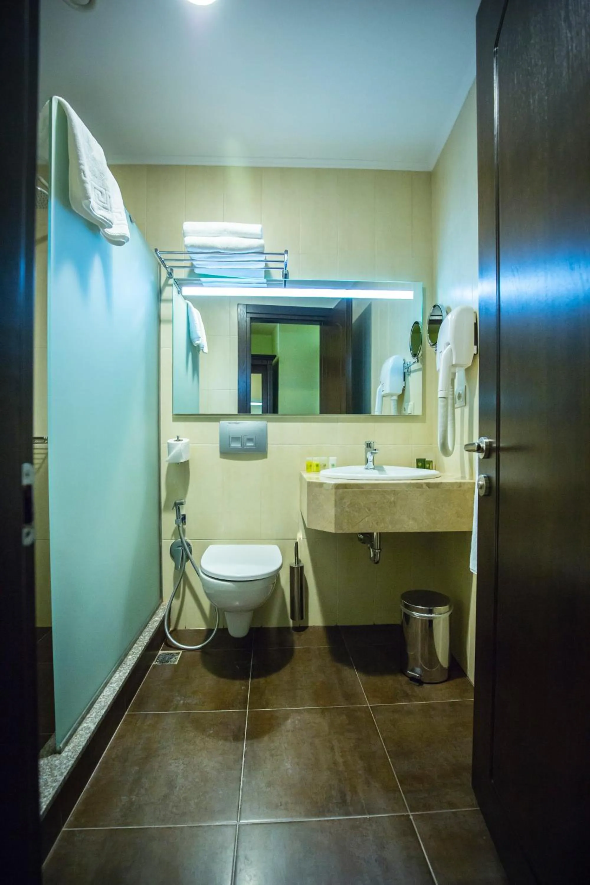 Toilet in Colosseum Marina Hotel