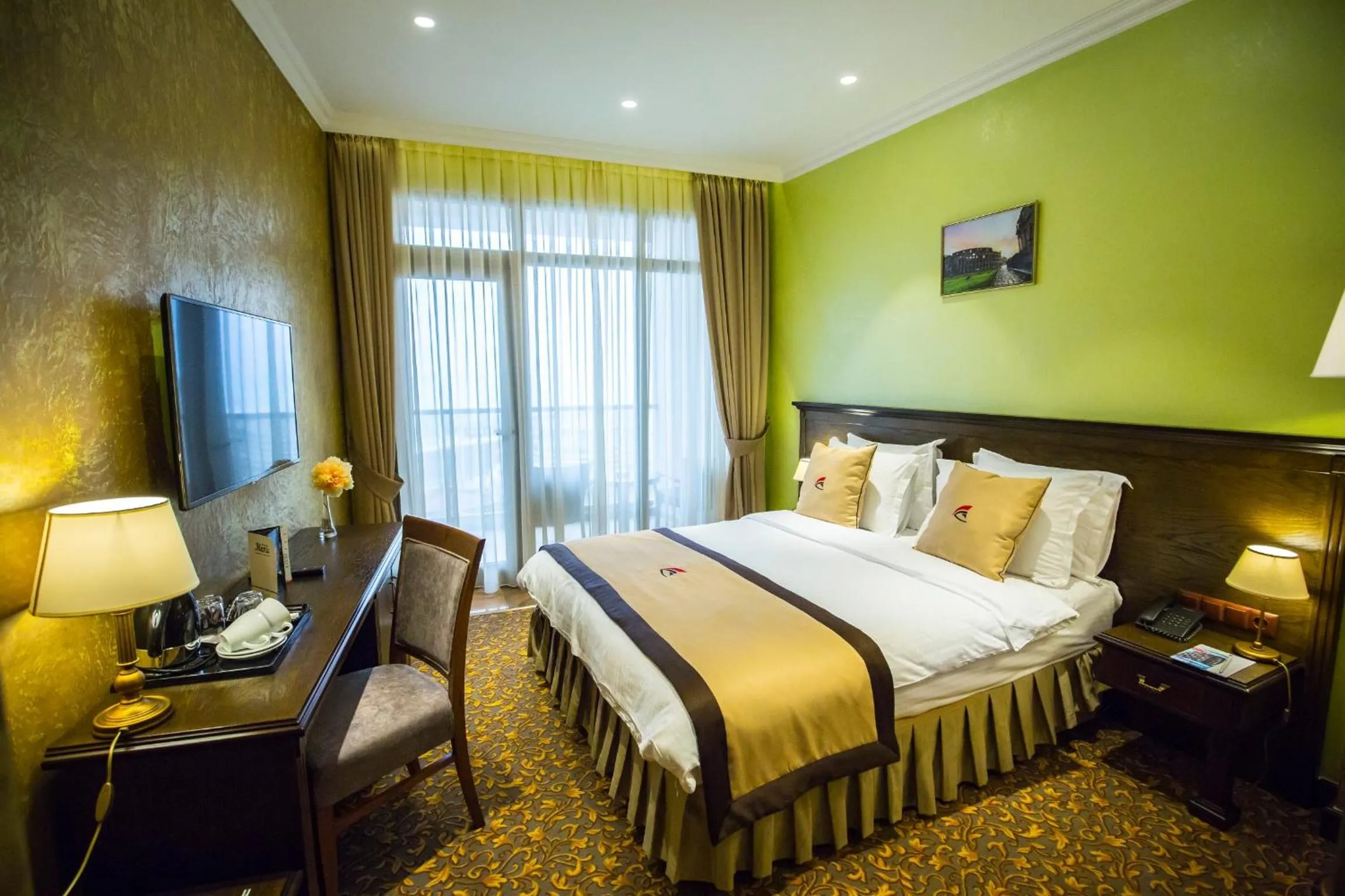 Bedroom, Bed in Colosseum Marina Hotel