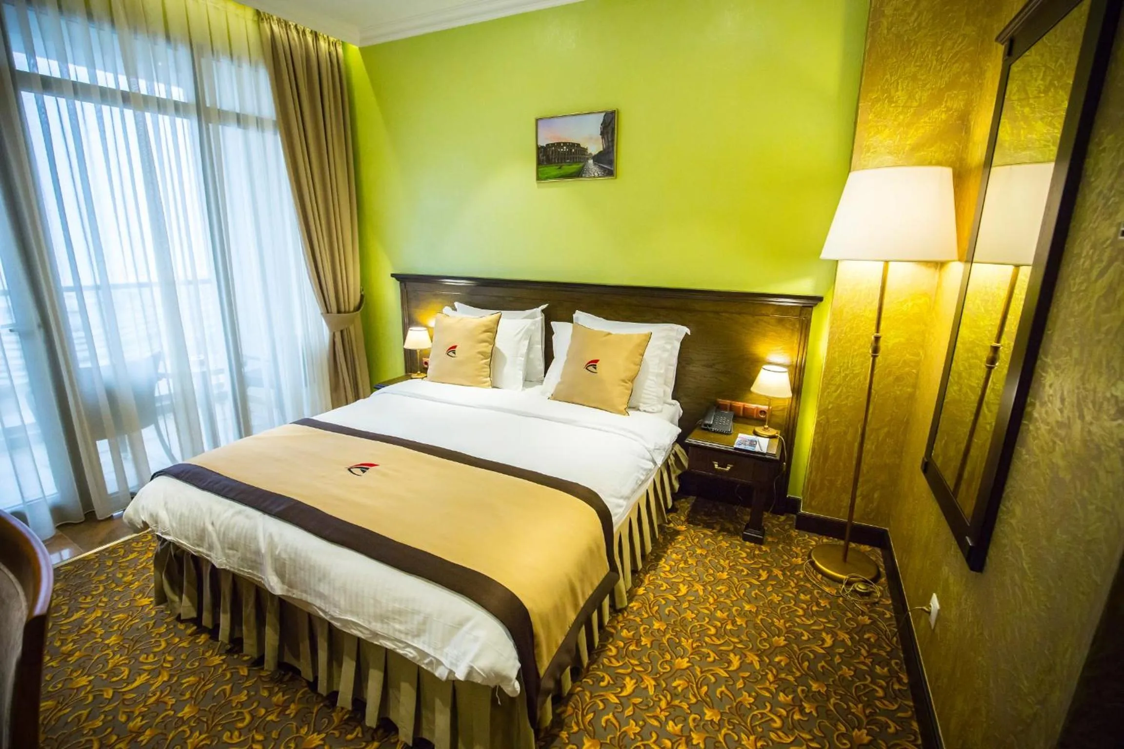 Bedroom, Bed in Colosseum Marina Hotel