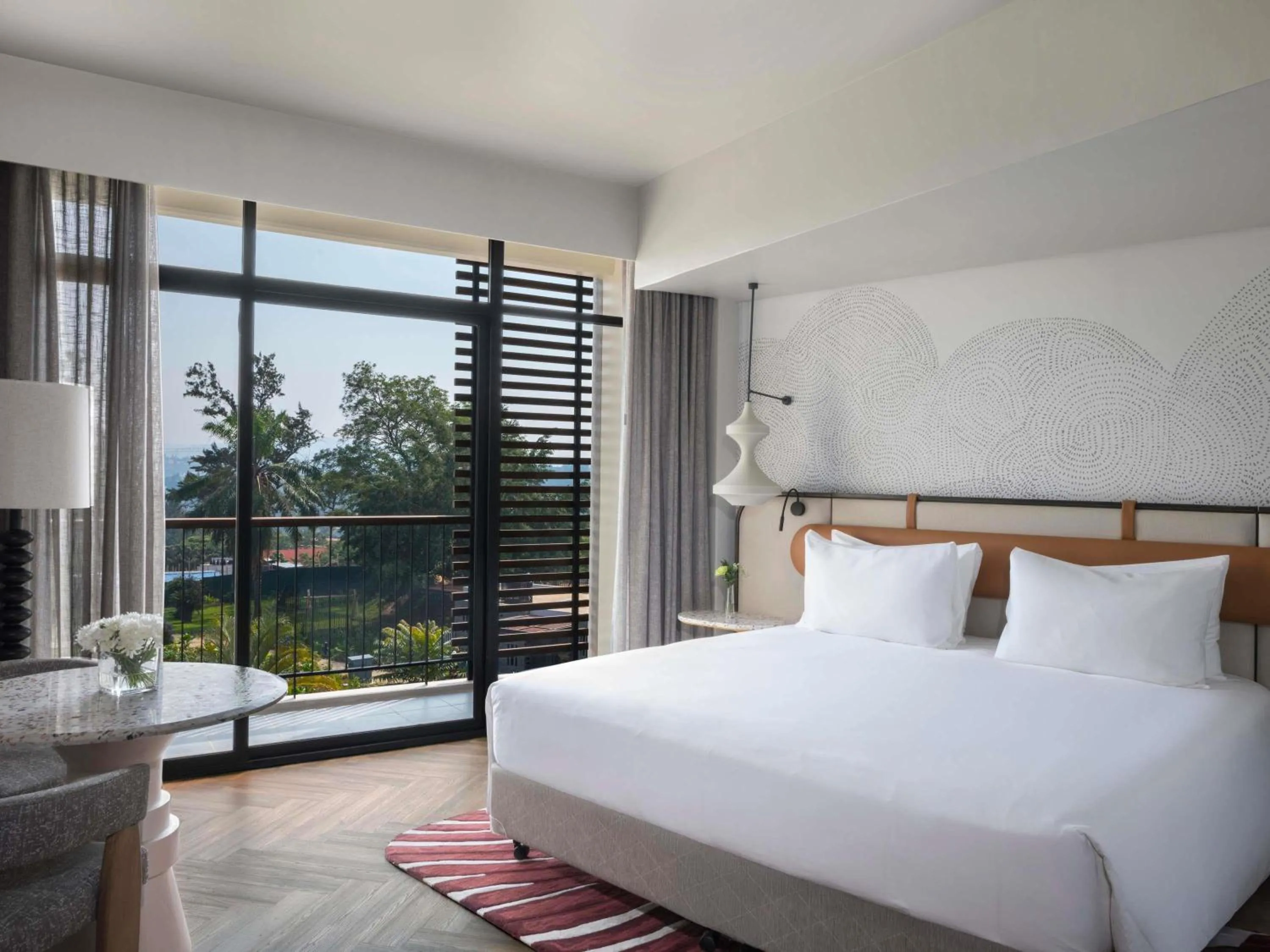 Bedroom, Bed in Mövenpick Kigali