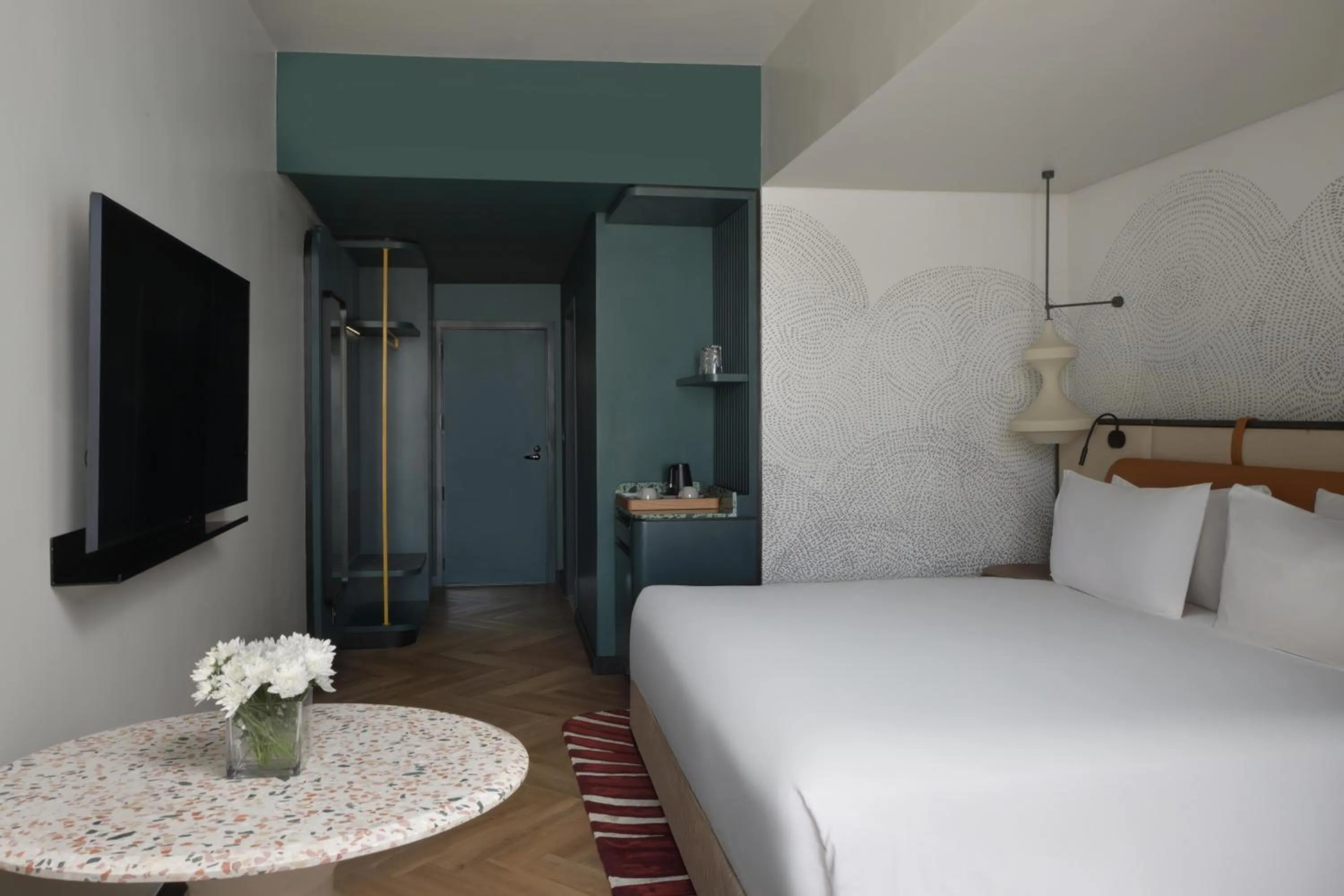 Bed in Mövenpick Kigali