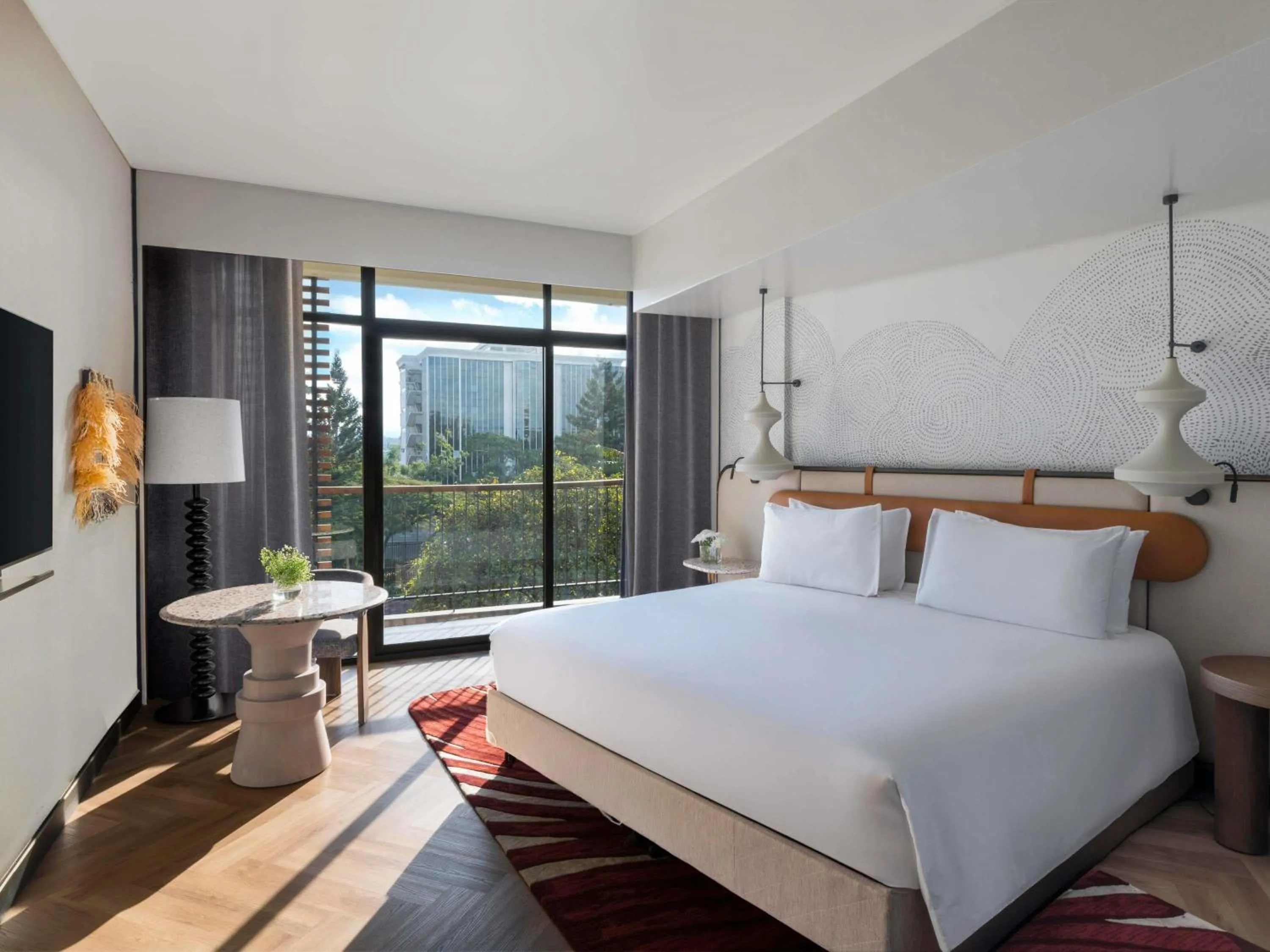 Bedroom, Bed in Mövenpick Kigali