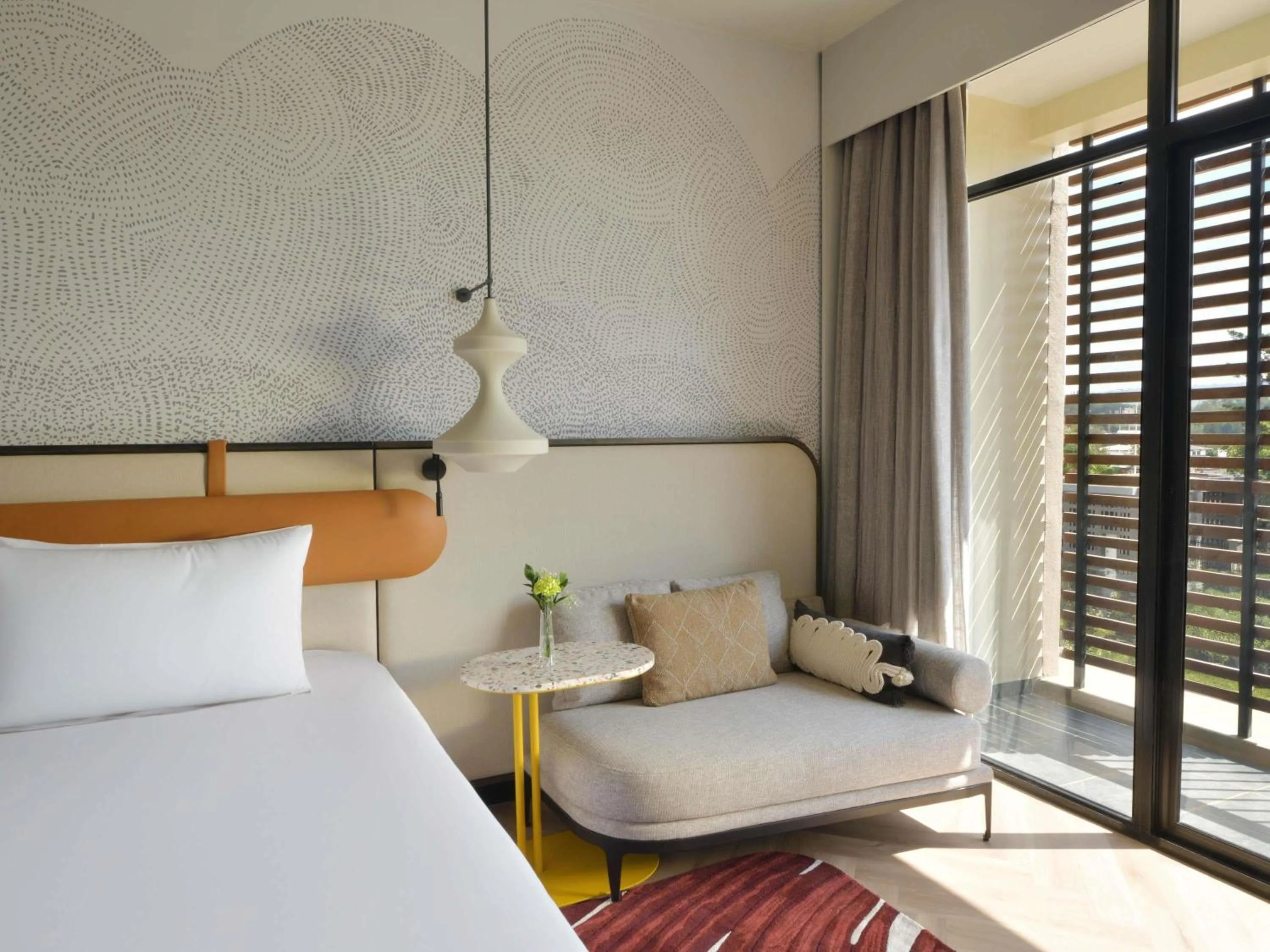 Bedroom, Bed in Mövenpick Kigali