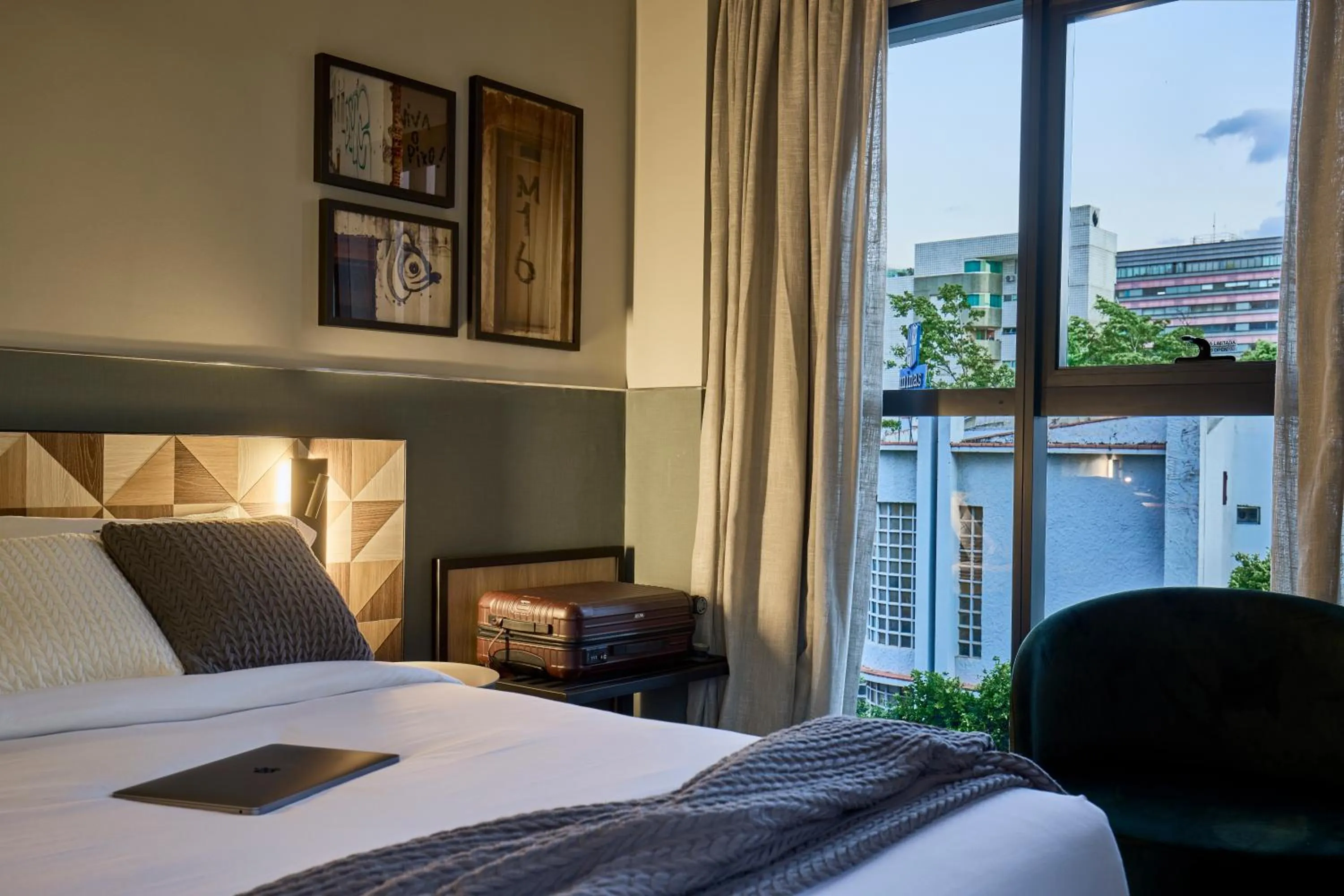 Bedroom, Bed in TRIBE Belo Horizonte Savassi