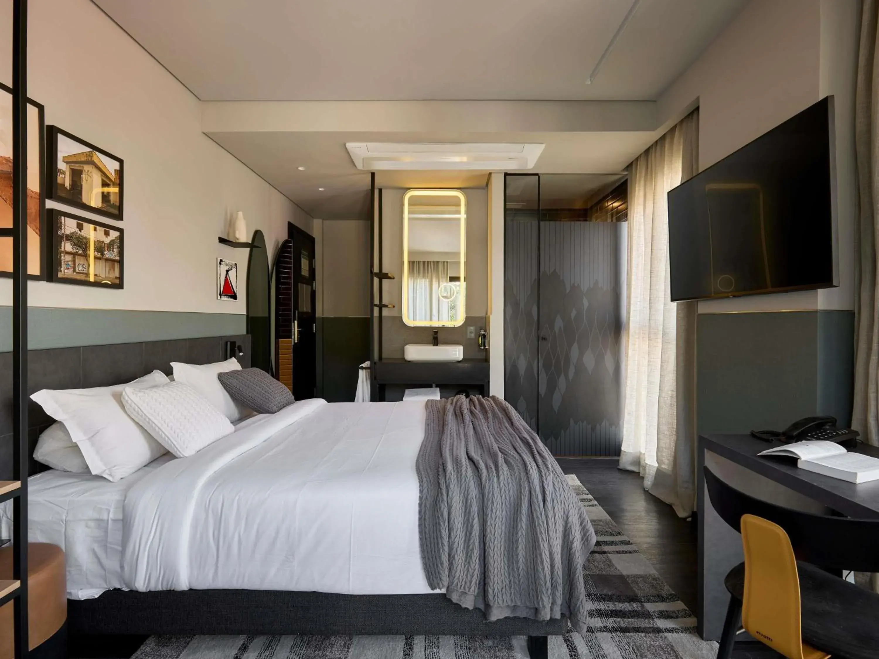 Bedroom, Bed in TRIBE Belo Horizonte Savassi Bedroom, Bed in TRIBE Belo Horizonte Savassi