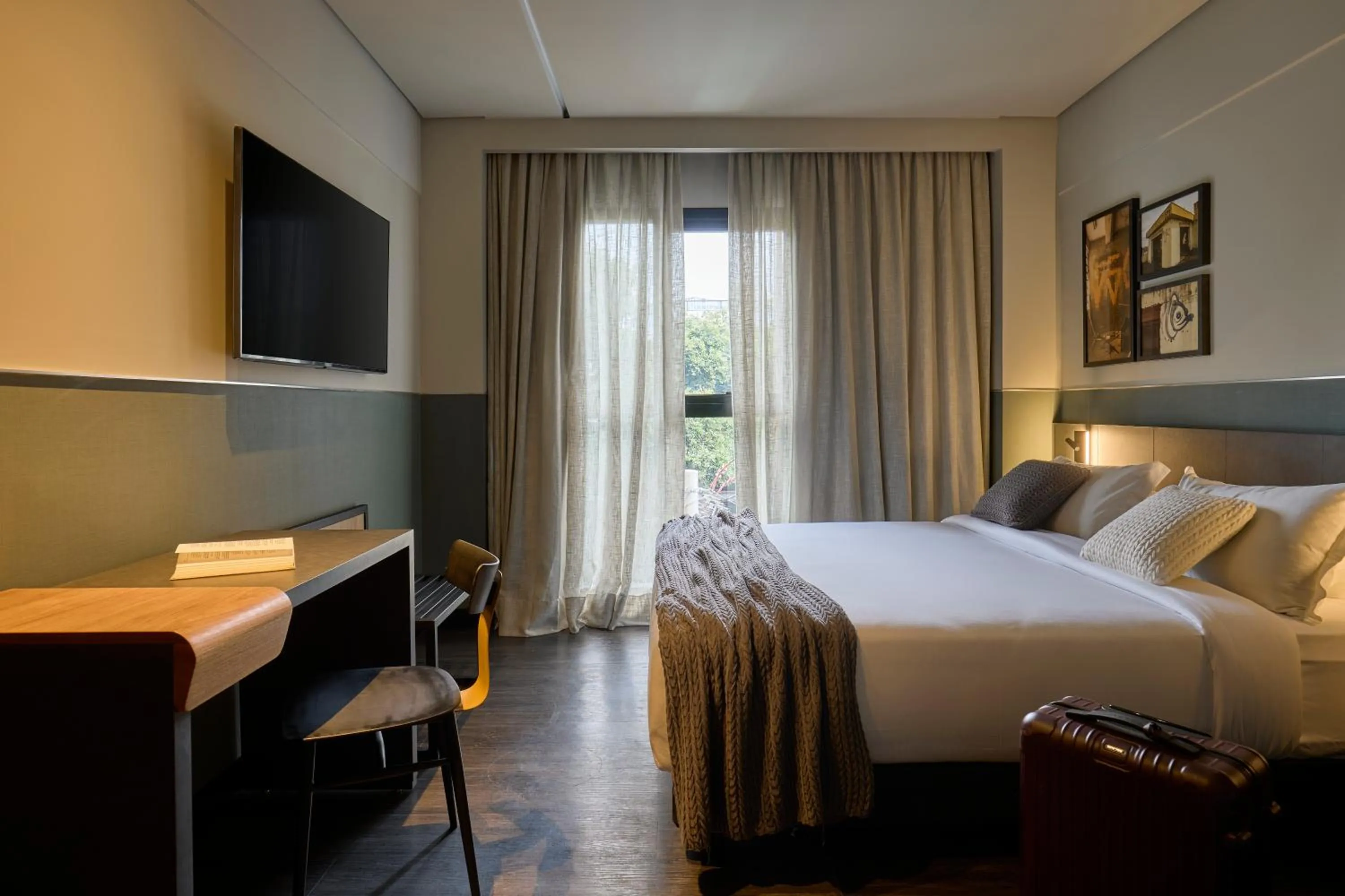 Bedroom, Bed in TRIBE Belo Horizonte Savassi