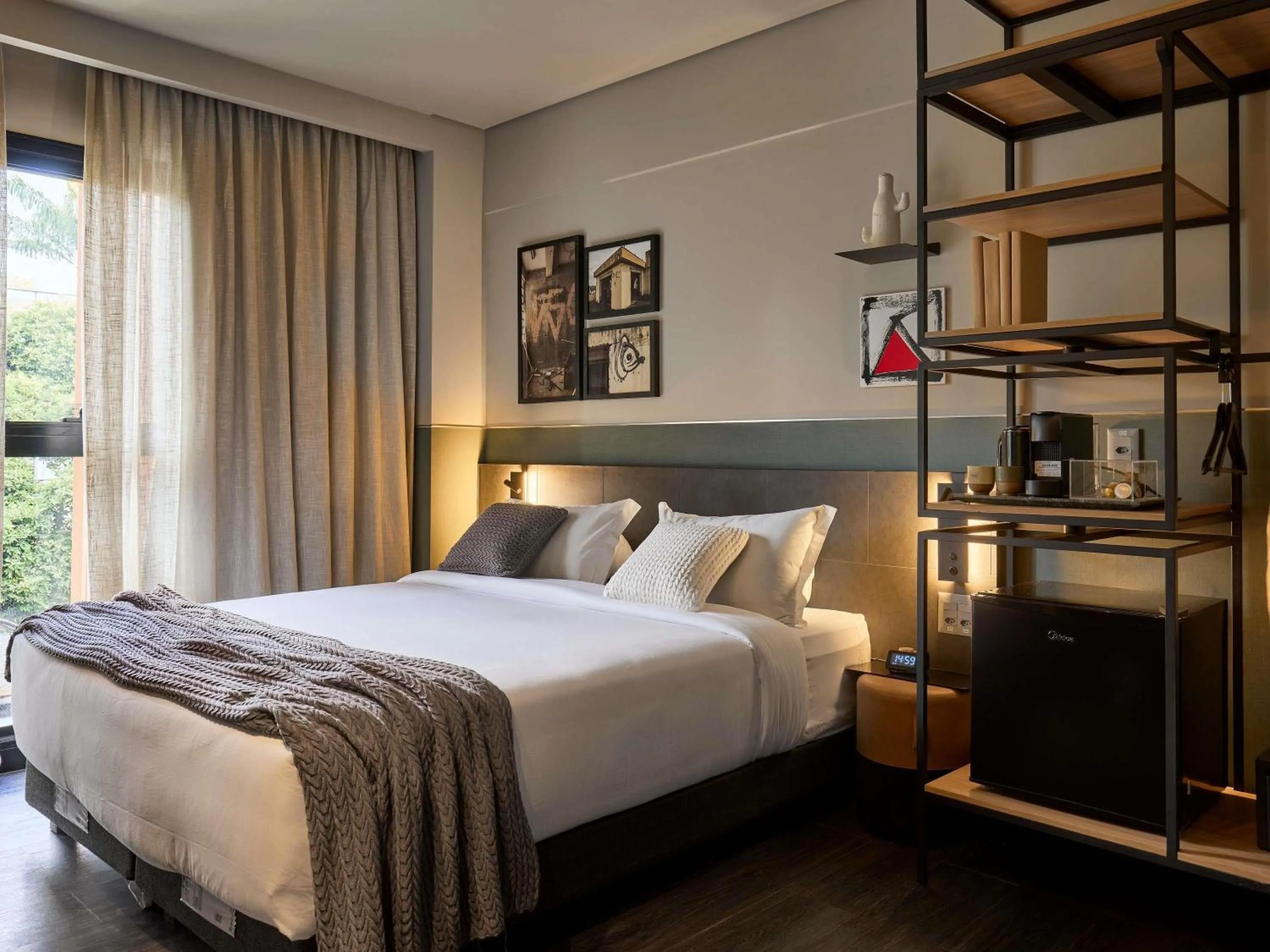 Bedroom, Bed in TRIBE Belo Horizonte Savassi