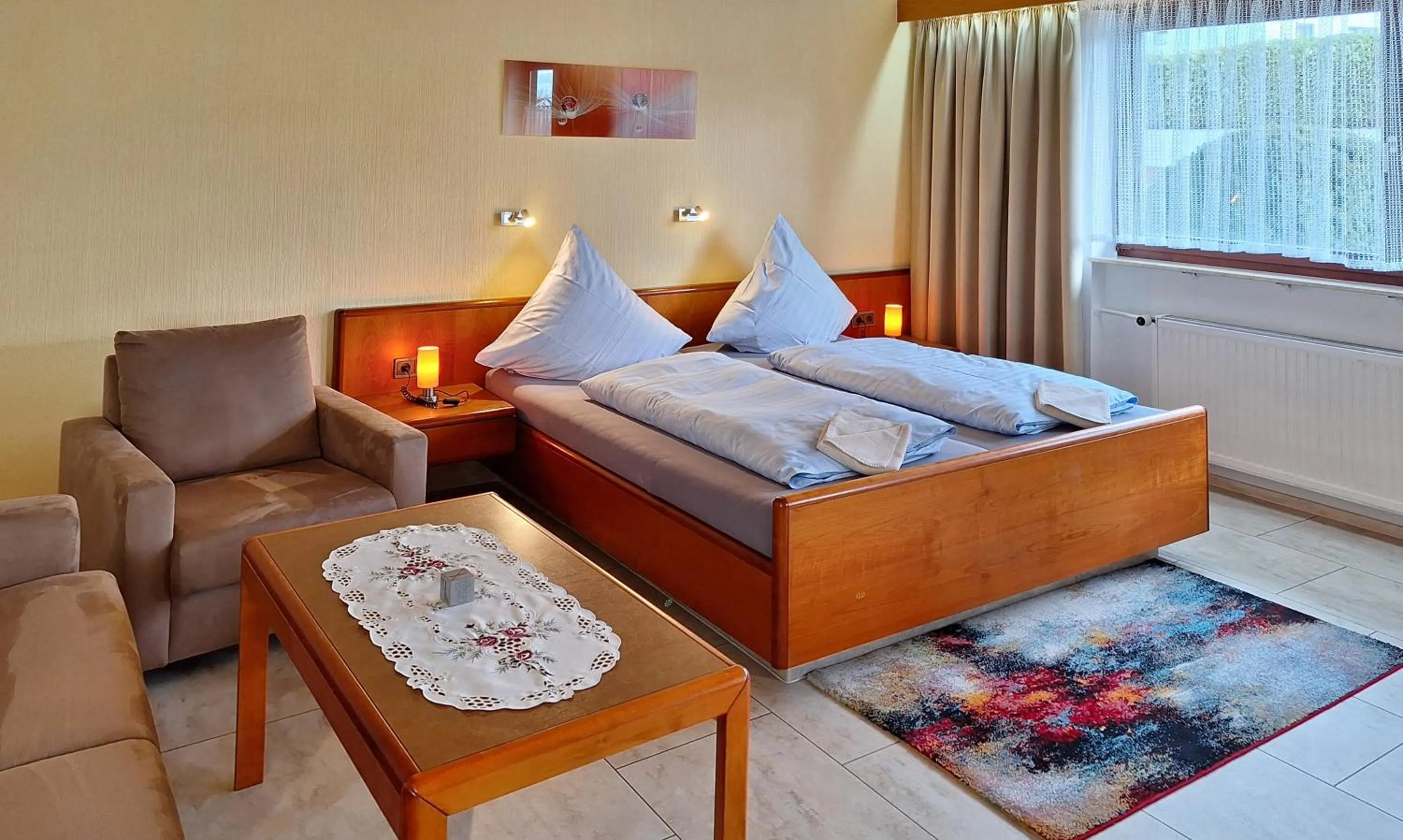 Photo of the whole room, Bed in Hotel Garni Sebastian