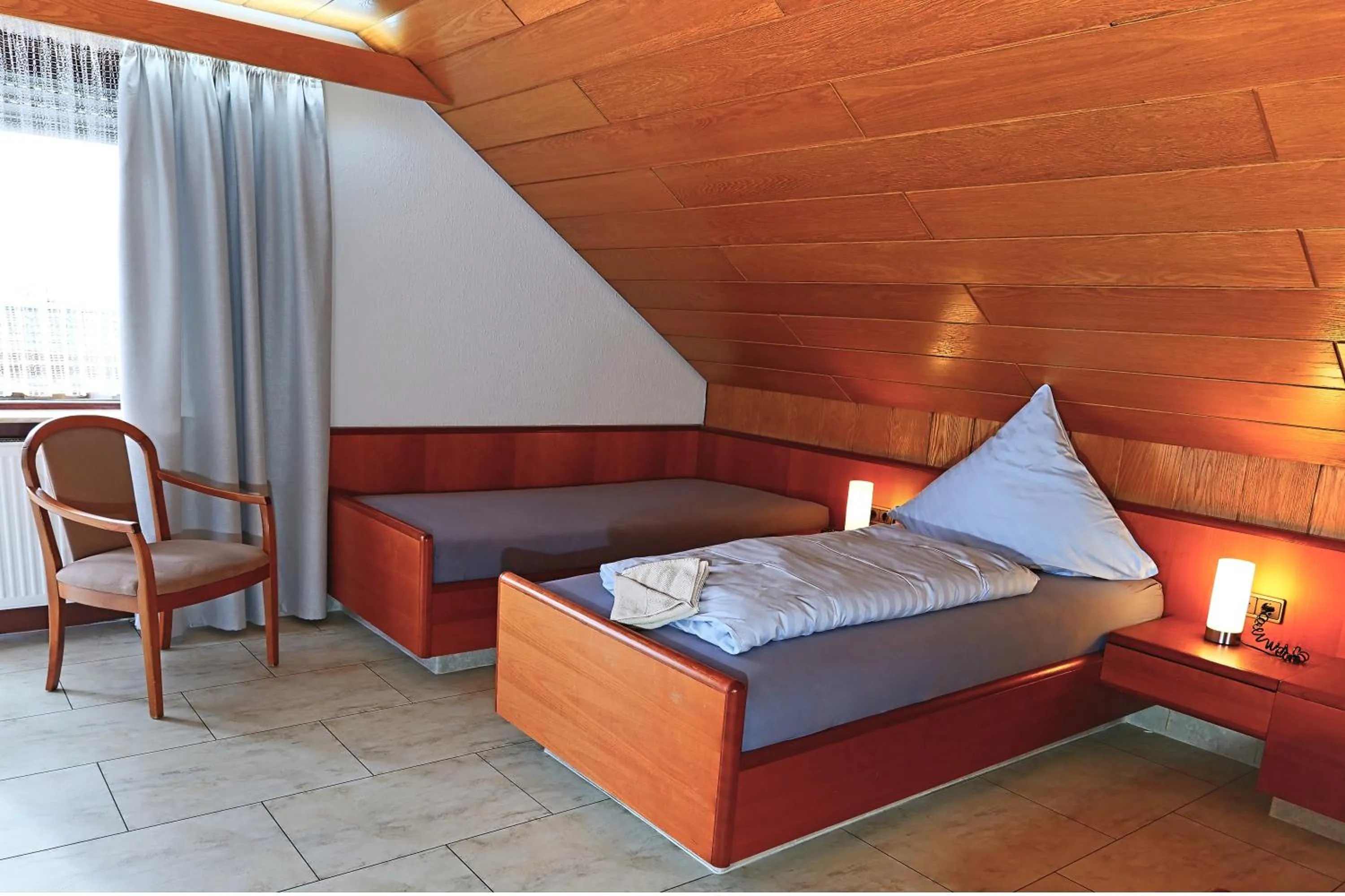 Photo of the whole room, Bed in Hotel Garni Sebastian