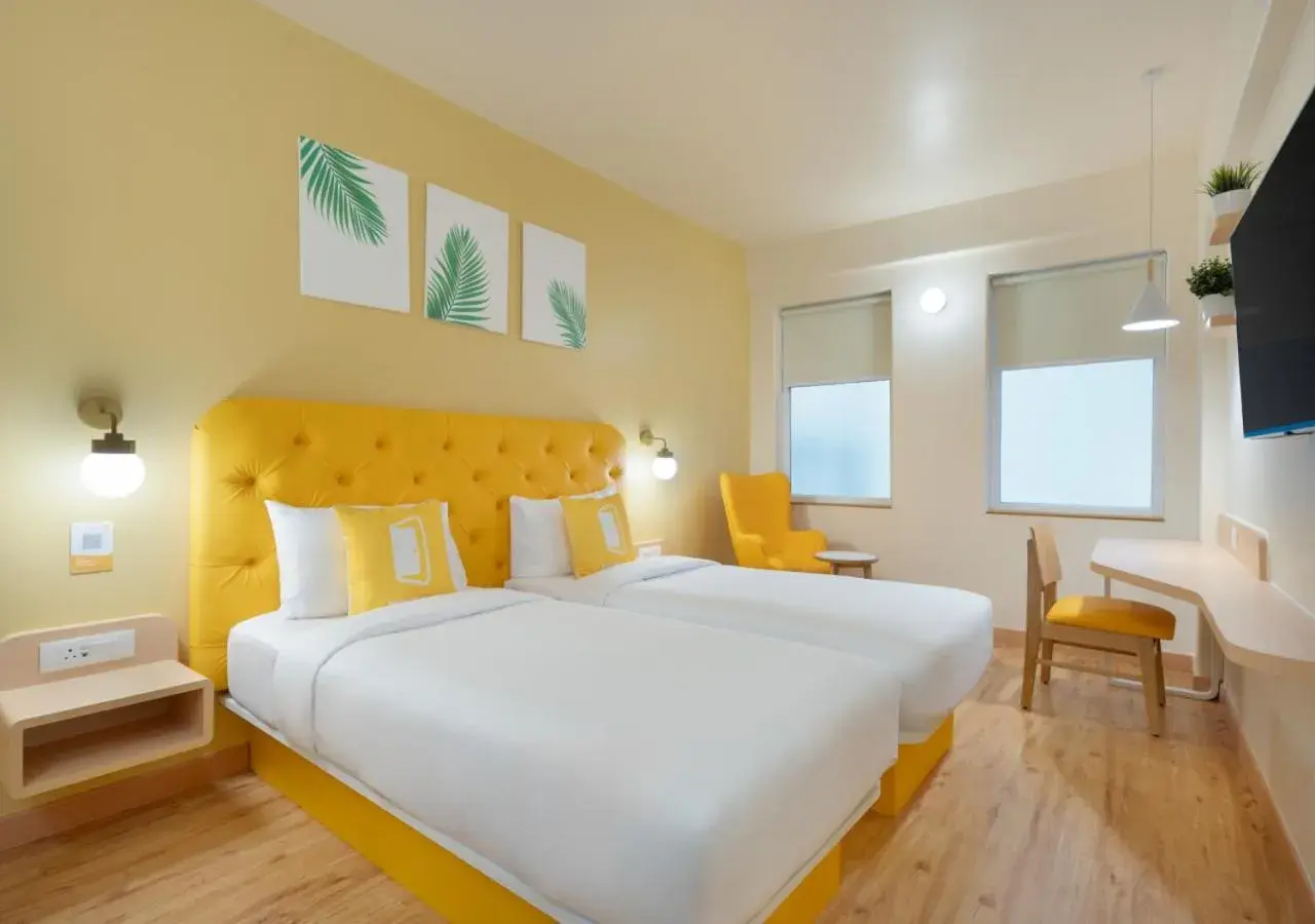 Deluxe Twin Room - single occupancy in Bloom Hotel - Whitefield Deluxe Twin Room - single occupancy in Bloom Hotel - Whitefield