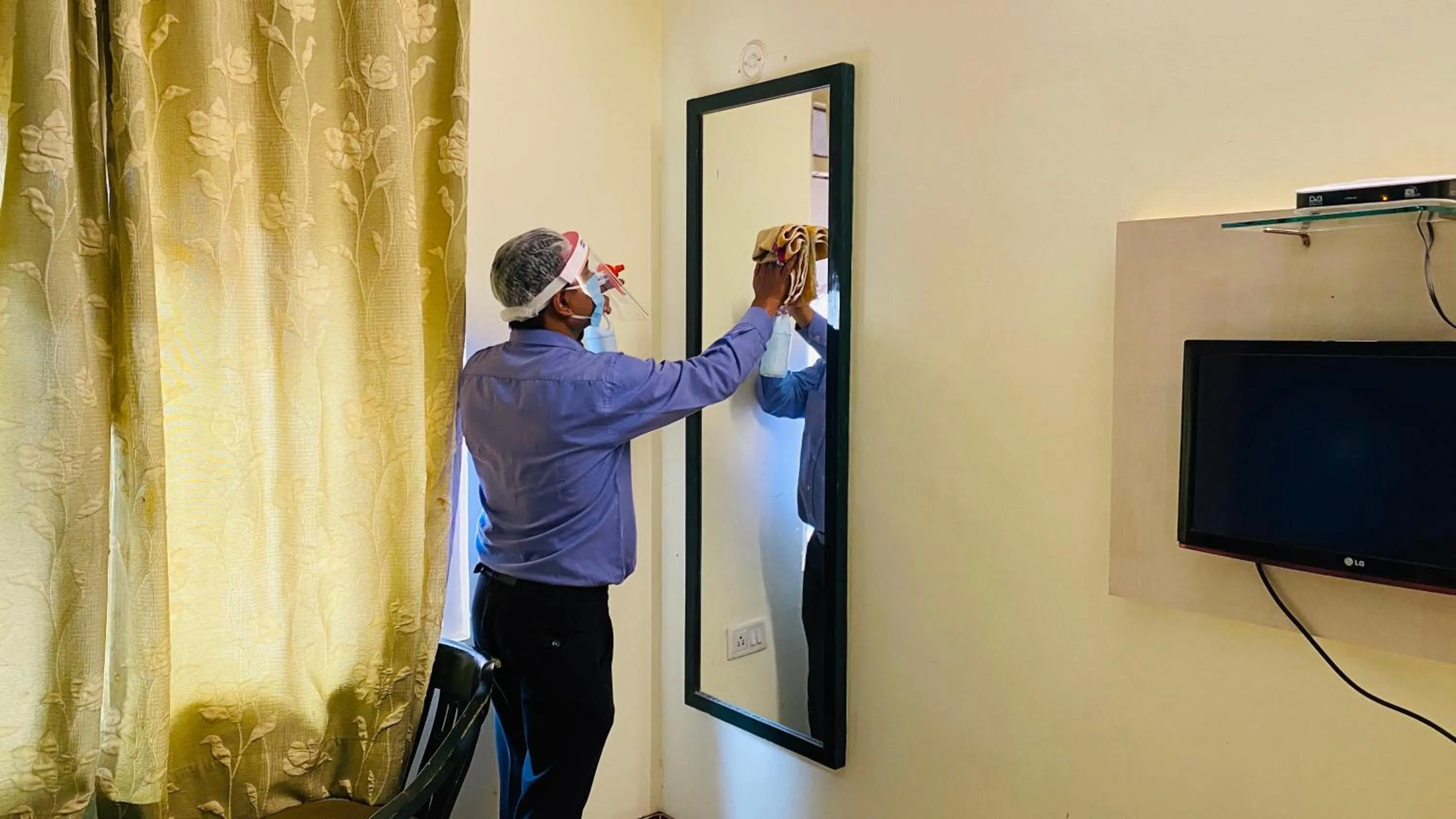 Bedroom in Hotel Muskan Palace