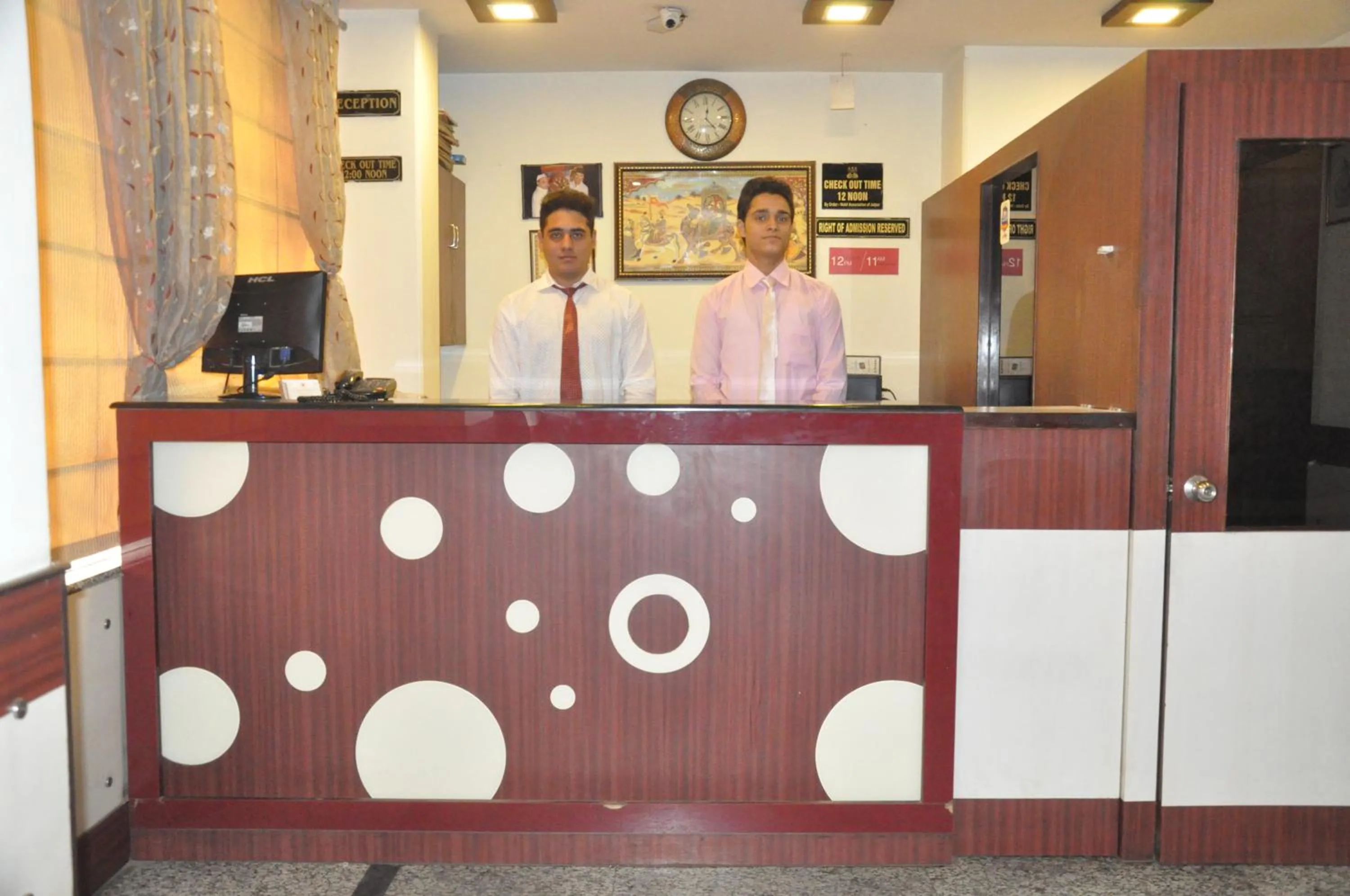 Staff in Hotel Muskan Palace