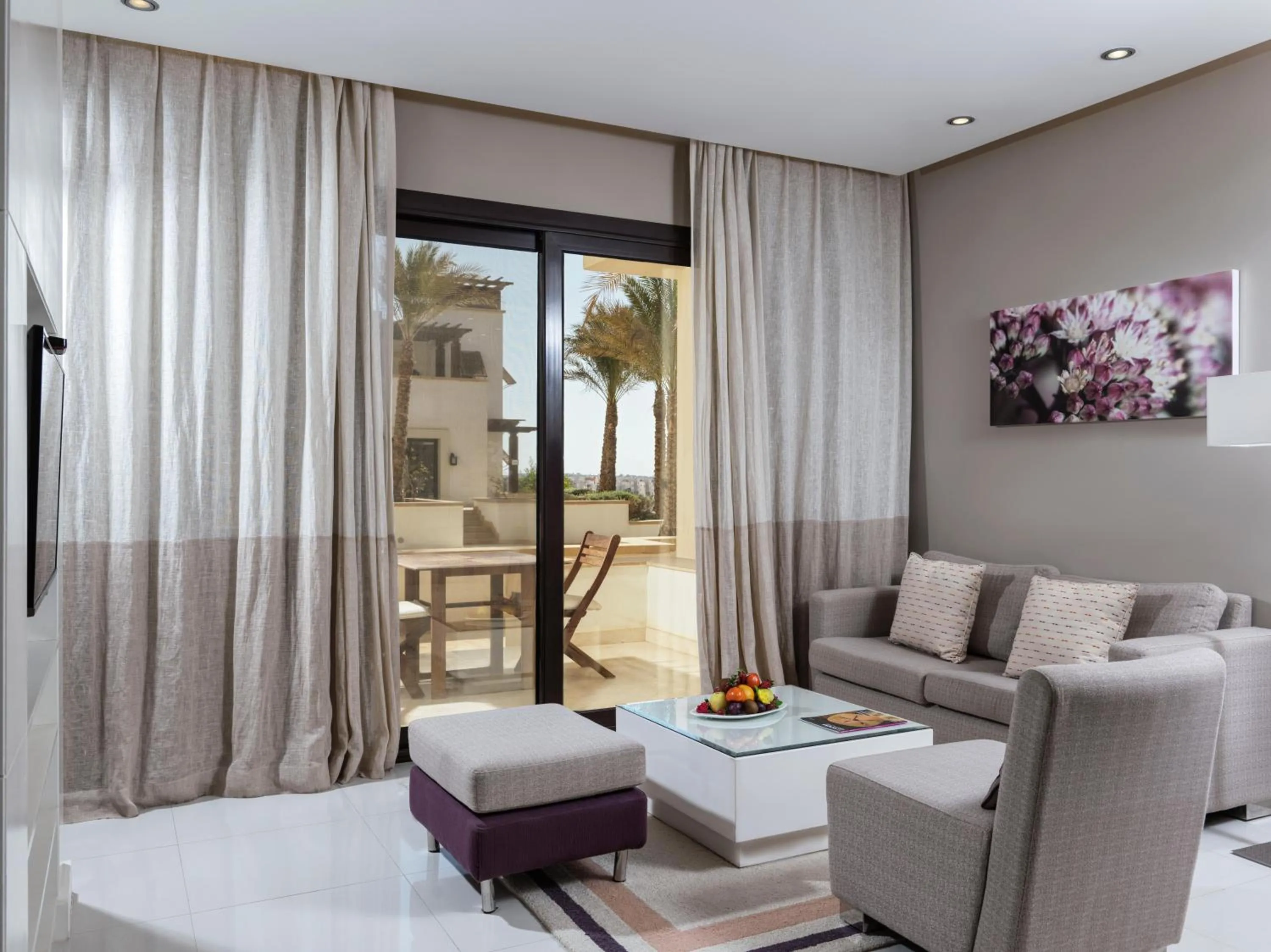 Two Bedrooms Apartment -2 Twin Beds in Ancient Sands Golf Resort and Residences