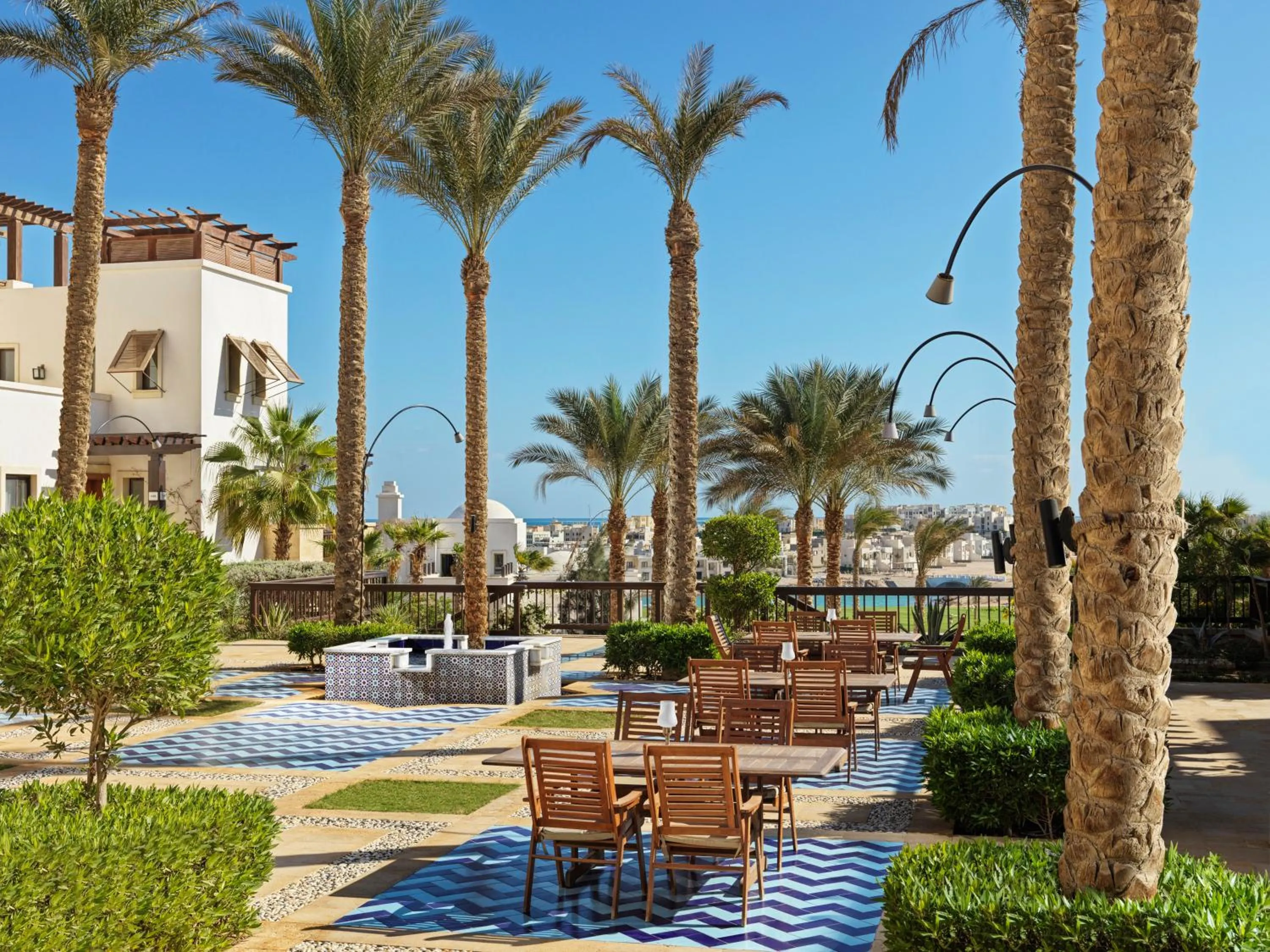 Swimming pool in Ancient Sands Golf Resort and Residences