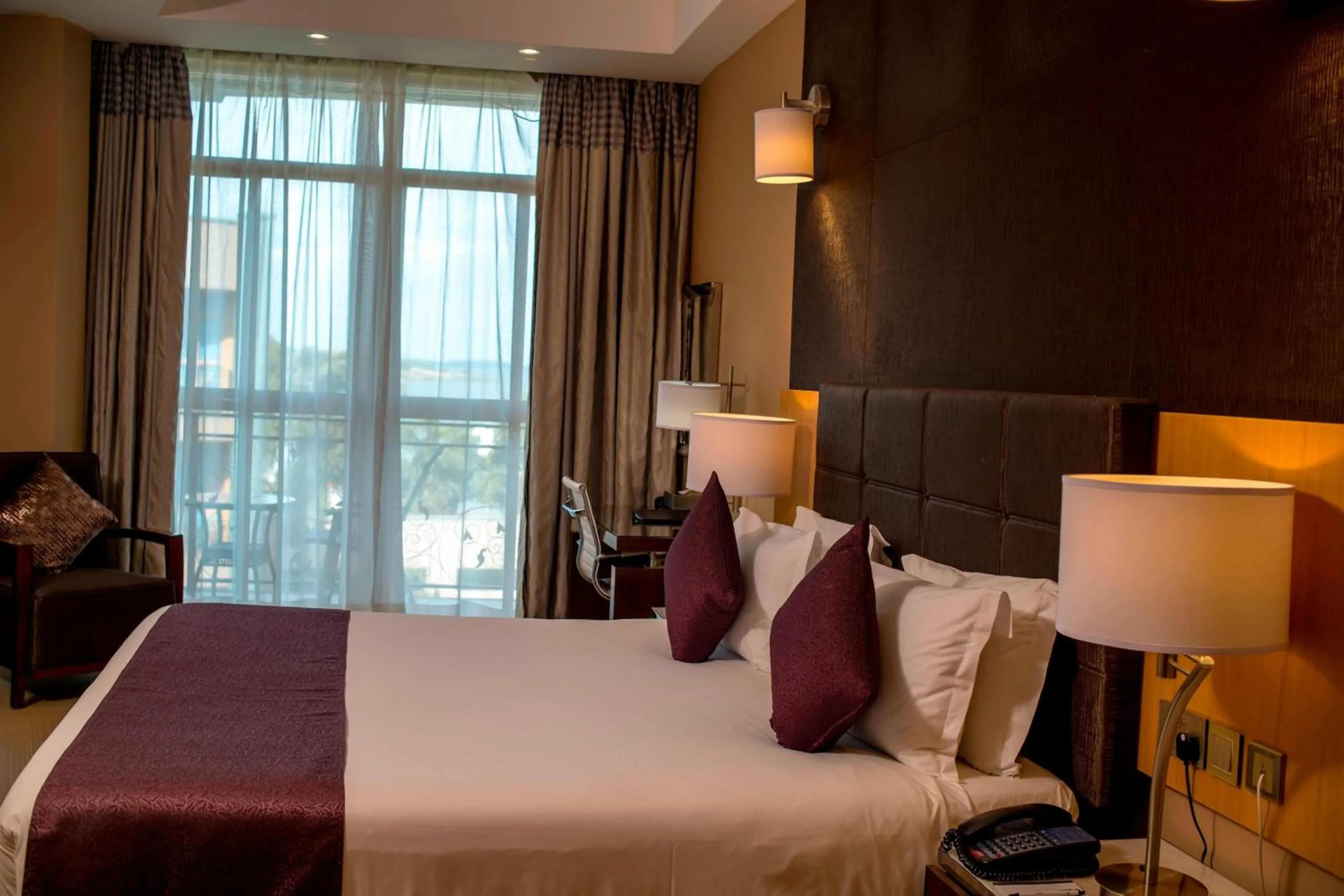 Photo of the whole room, Bed in Protea Hotel by Marriott Entebbe