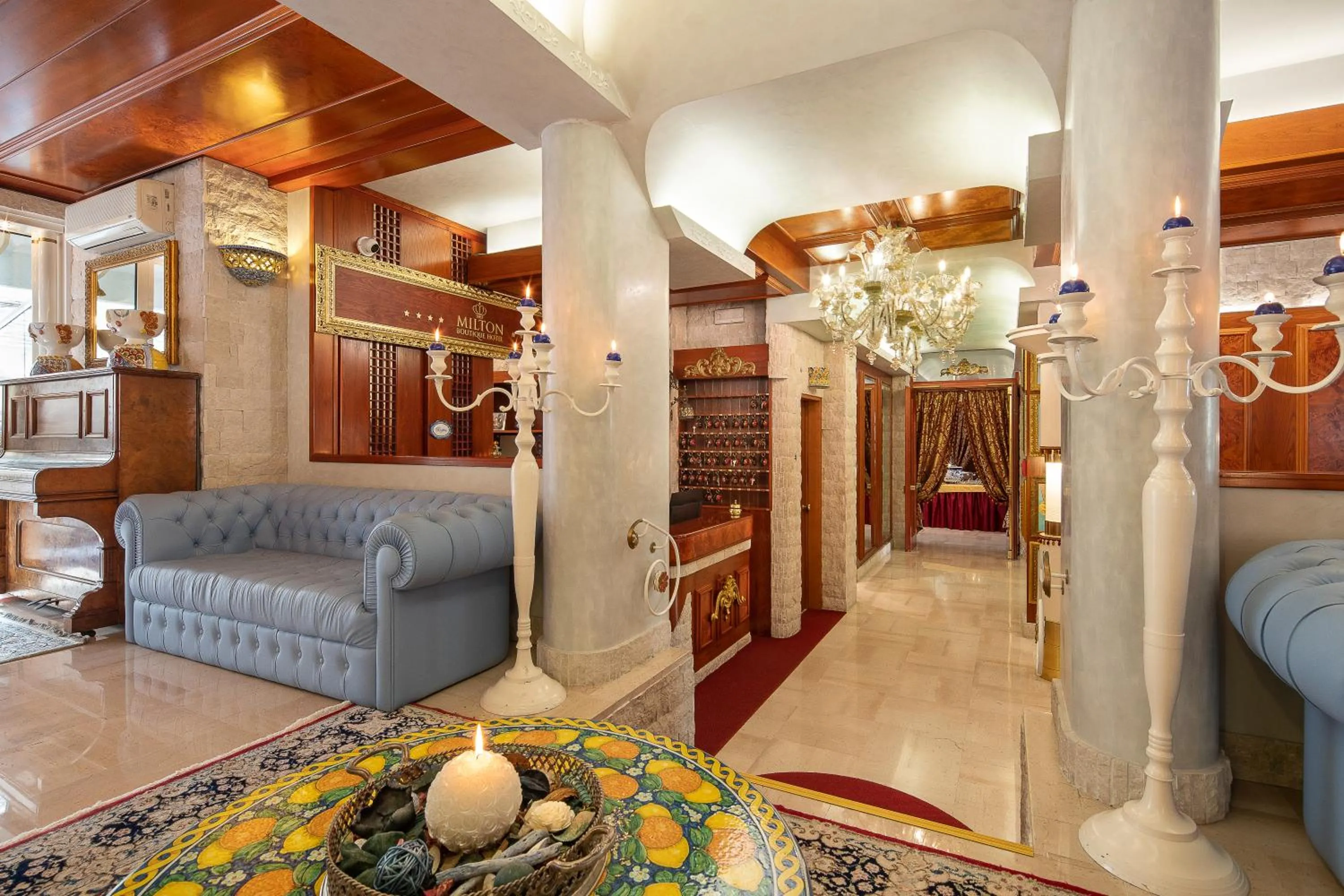 Lobby or reception in Milton Boutique Hotel - Adults Only