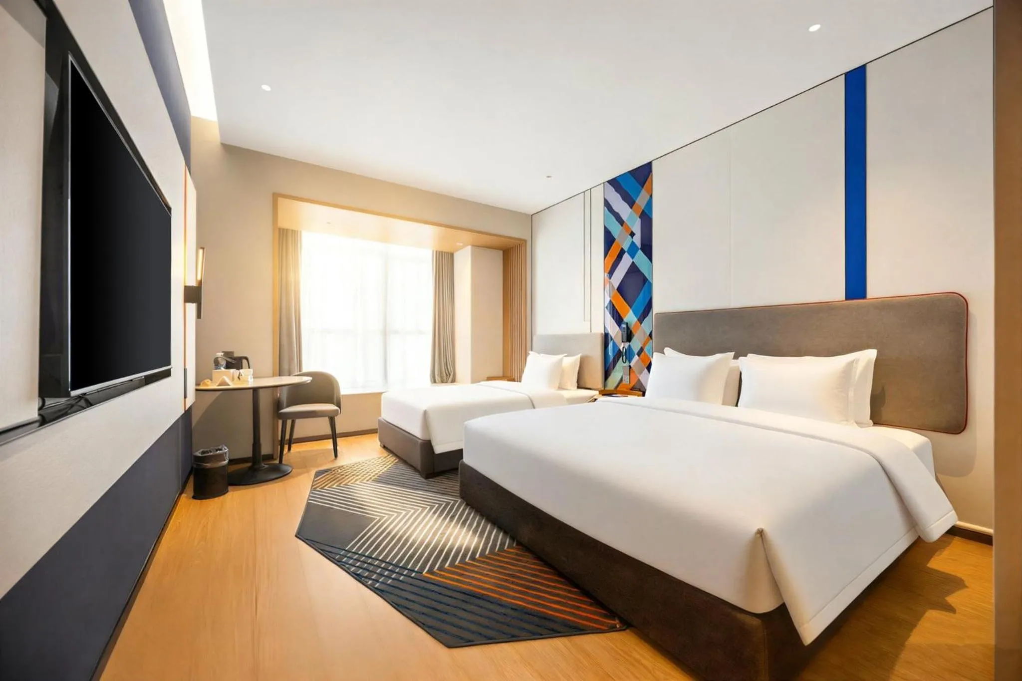 Photo of the whole room, Bed in Holiday Inn Express Sihui City Center