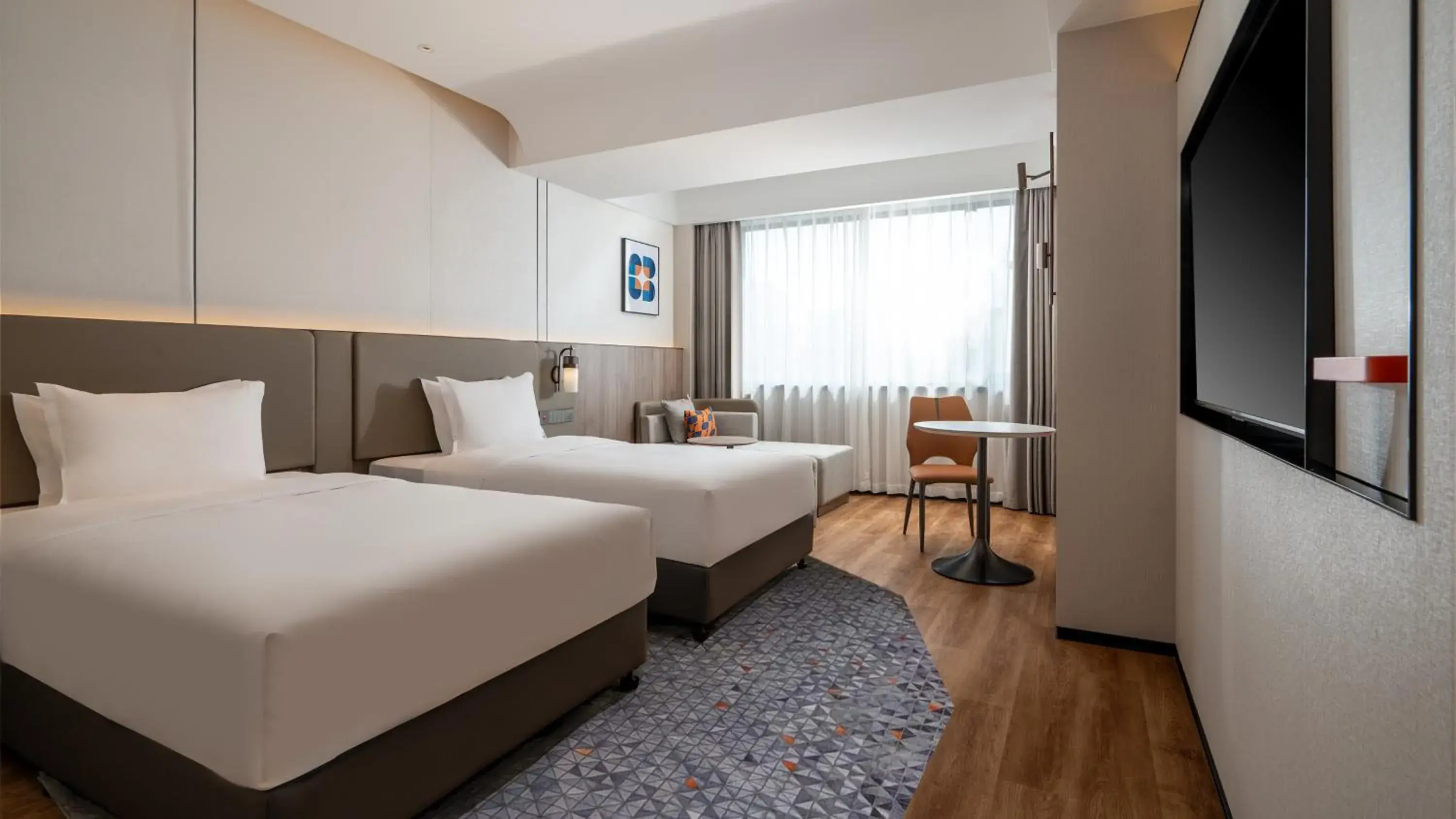 Standard Double Room with Two Double Beds in Holiday Inn Express Putian City Center Standard Double Room with Two Double Beds in Holiday Inn Express Putian City Center