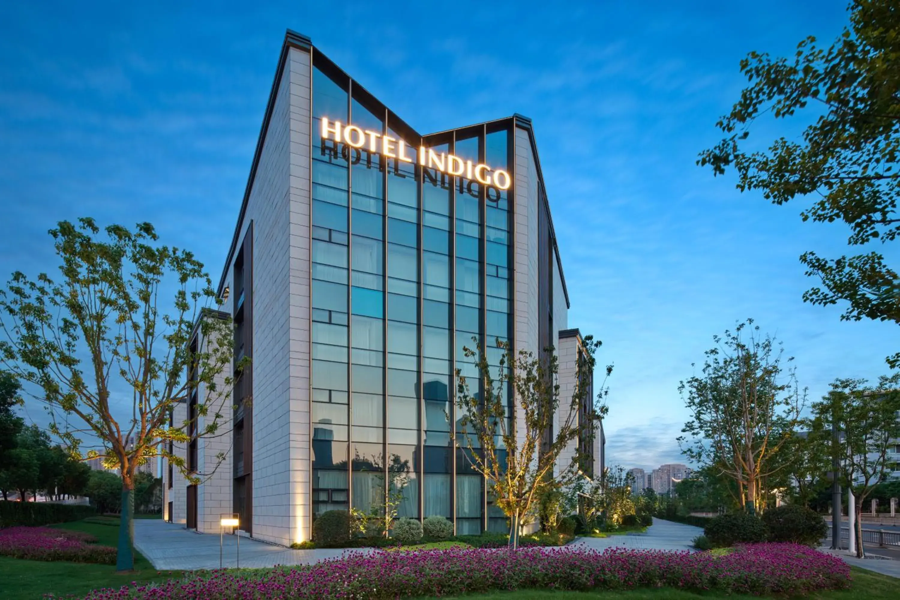 Property building in Hotel Indigo Wuxi Qingming Bridge Property building in Hotel Indigo Wuxi Qingming Bridge