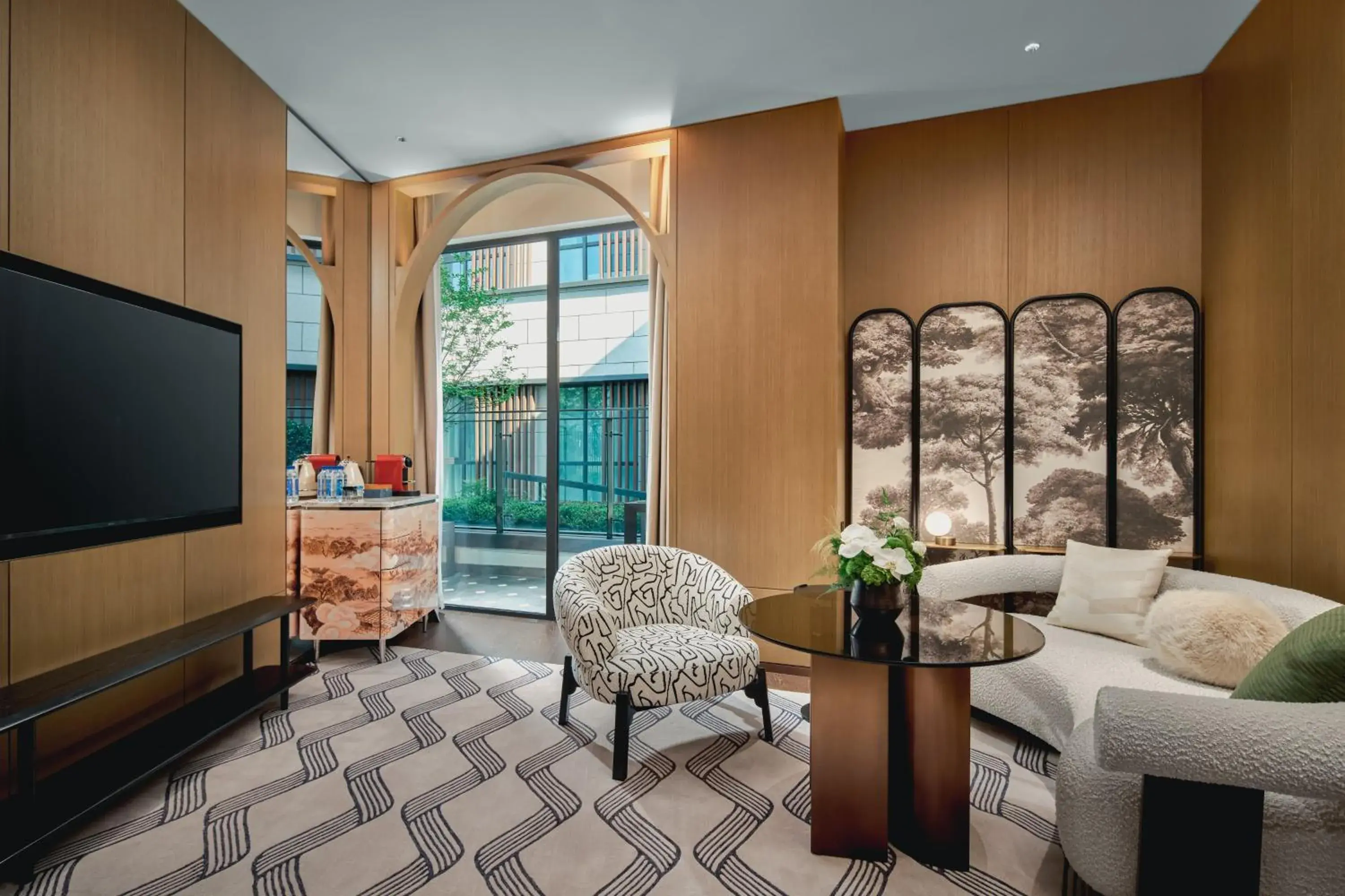 Photo of the whole room in Hotel Indigo Wuxi Qingming Bridge Photo of the whole room in Hotel Indigo Wuxi Qingming Bridge