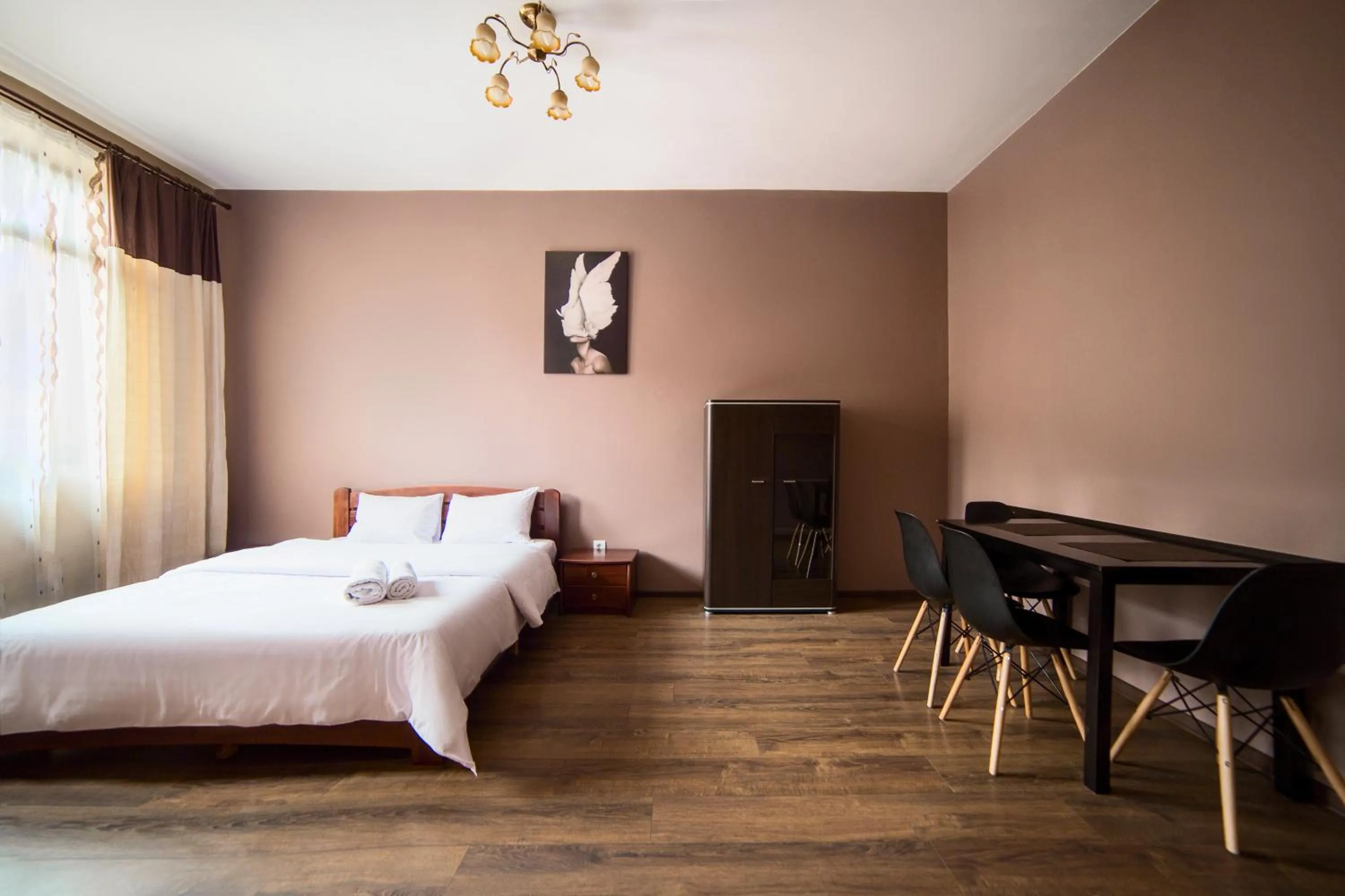 Bed in Aparthotel Na Mytniy