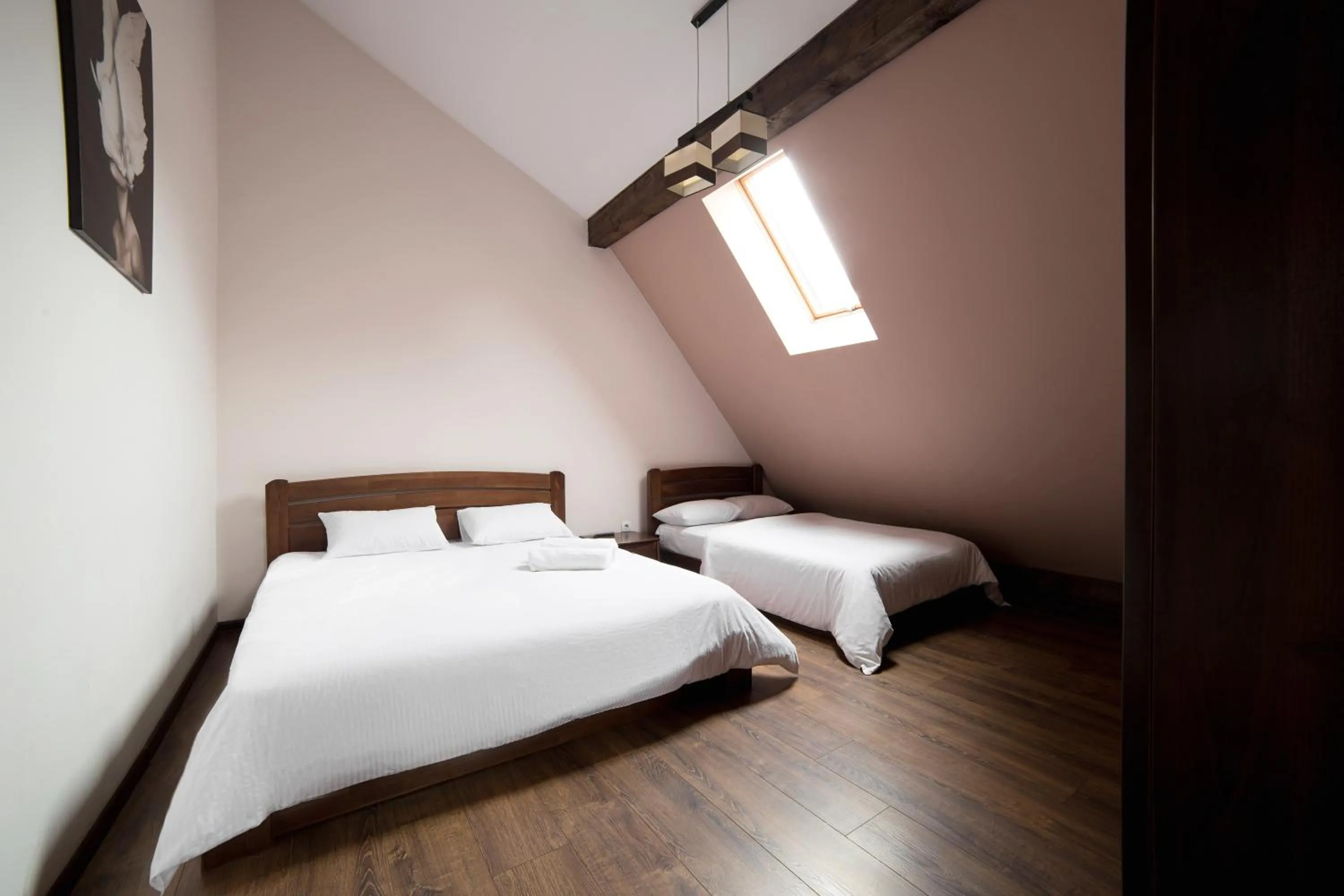Bed in Aparthotel Na Mytniy