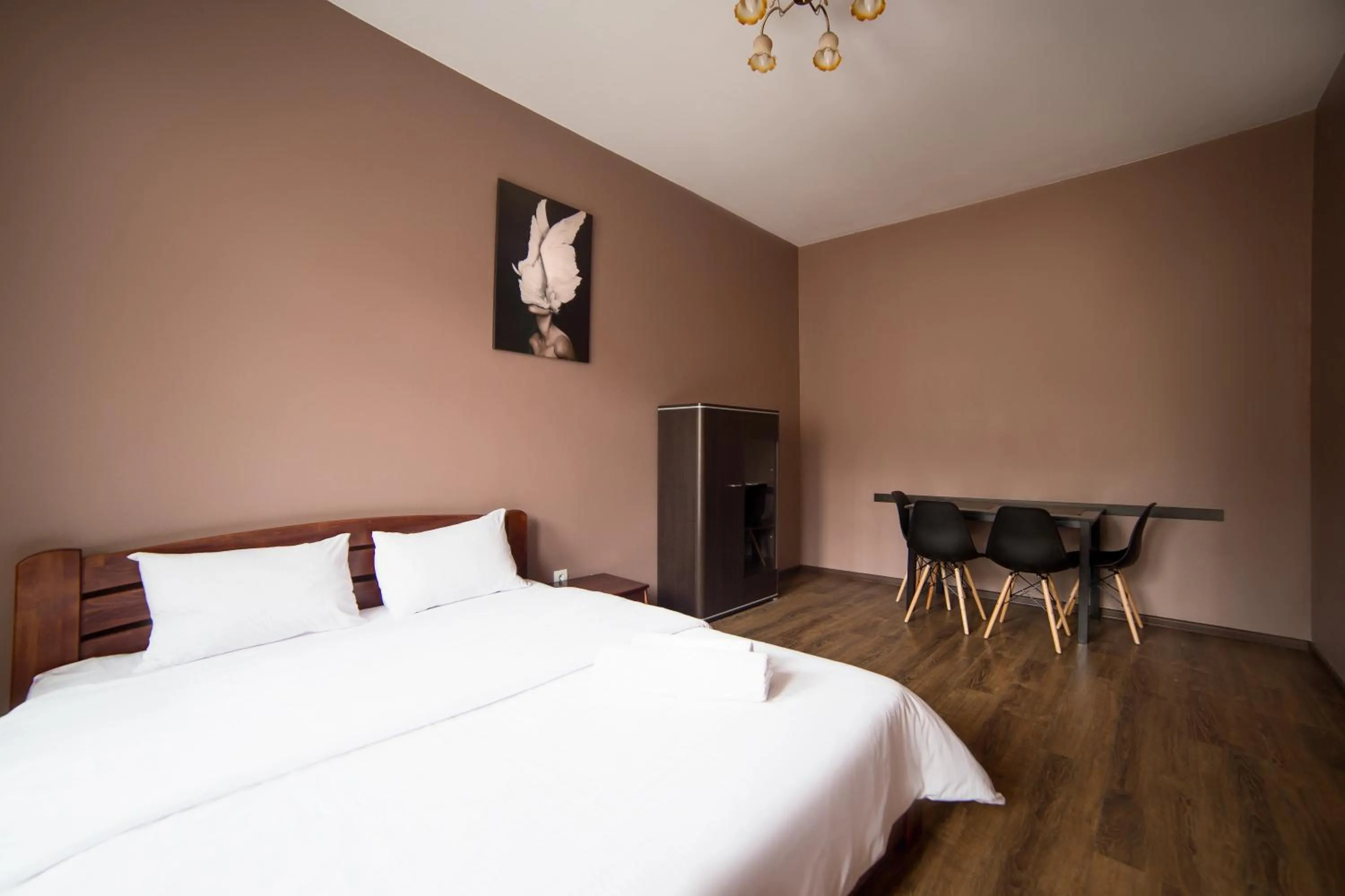 Bed in Aparthotel Na Mytniy