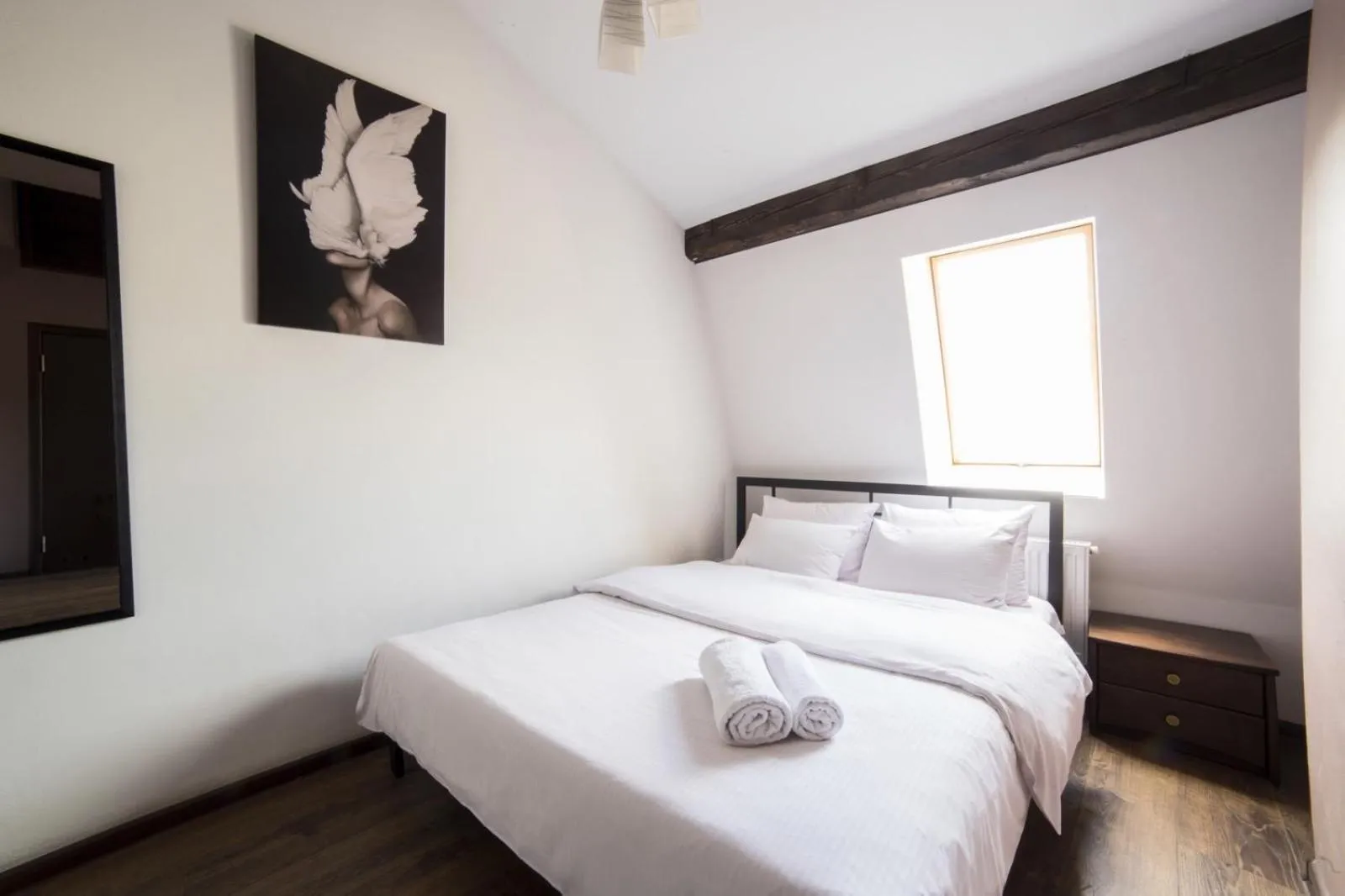 Bed in Aparthotel Na Mytniy