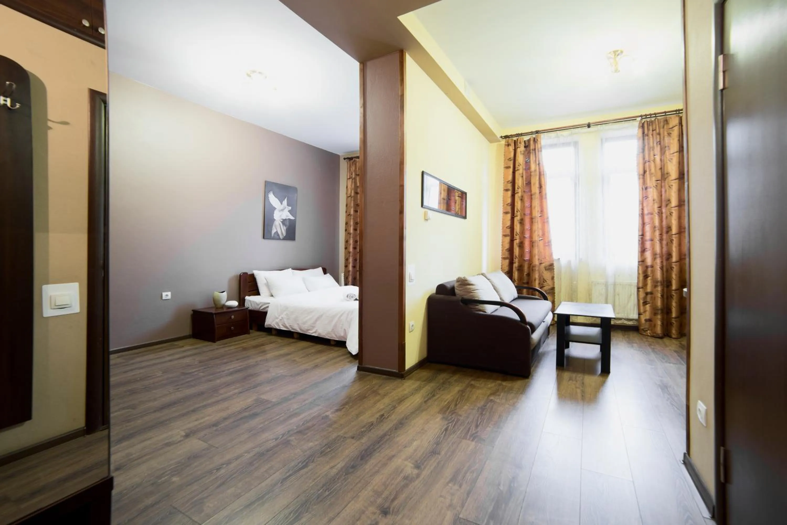 Bed in Aparthotel Na Mytniy