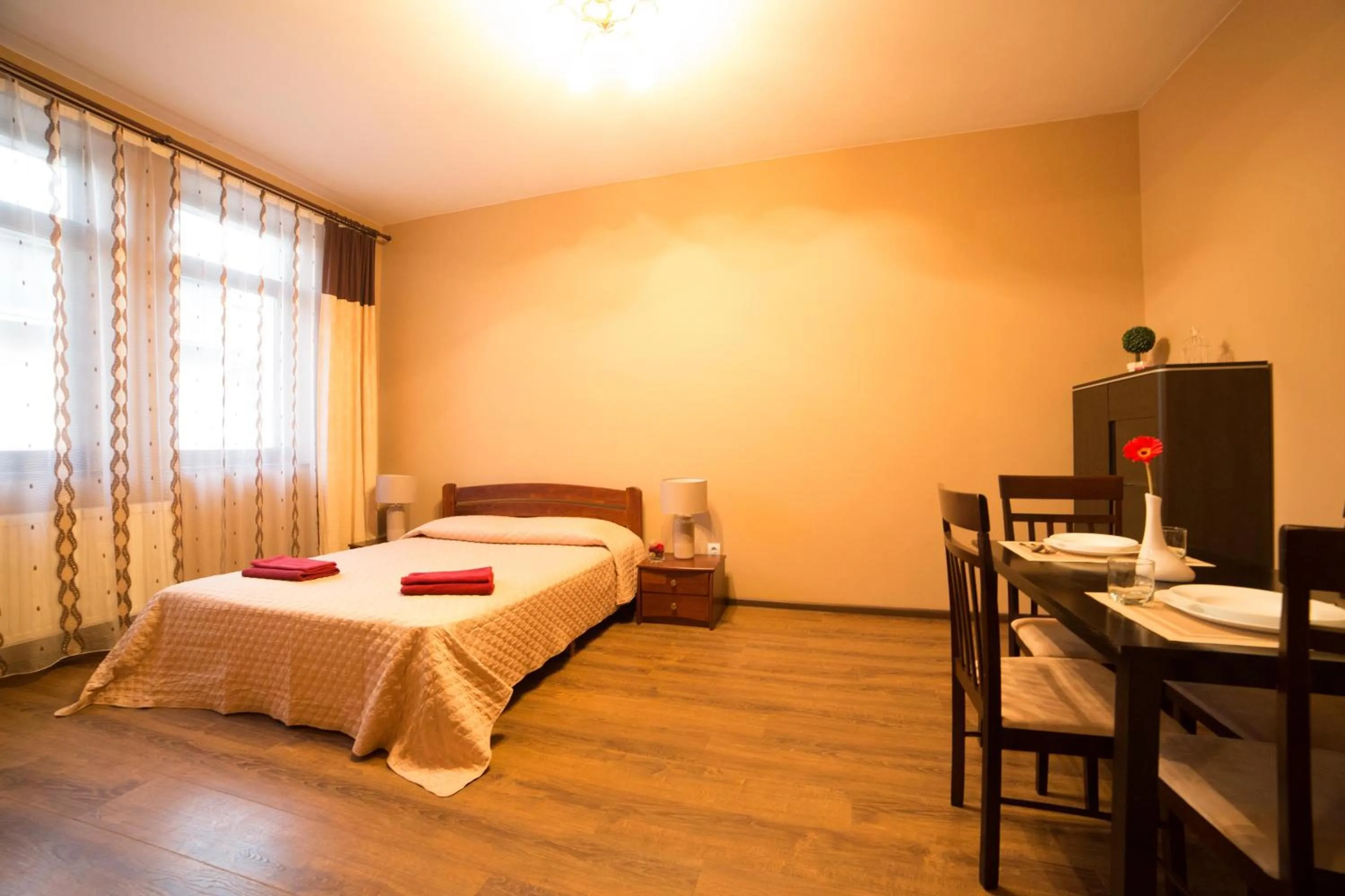 Bed in Aparthotel Na Mytniy