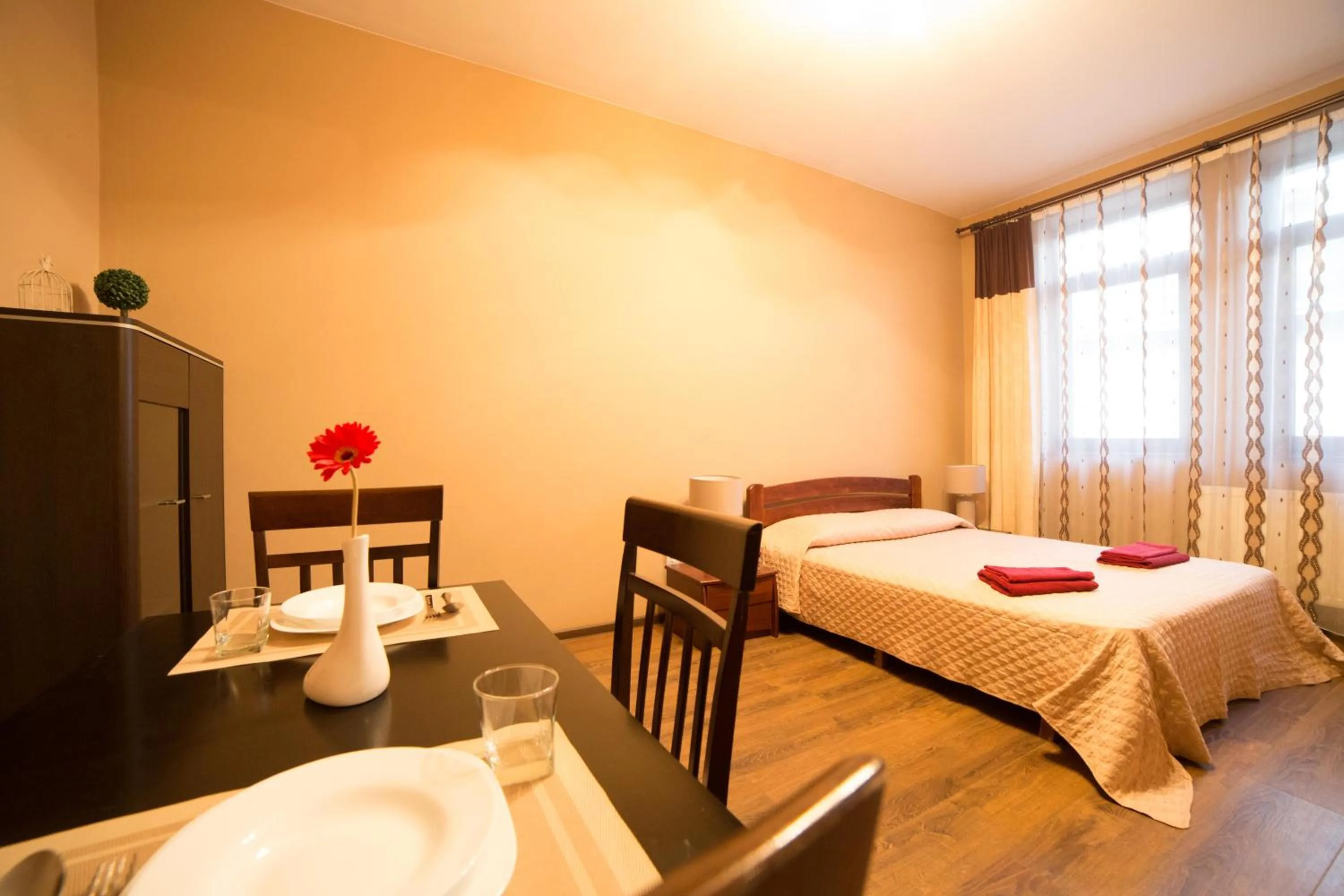 Bed in Aparthotel Na Mytniy