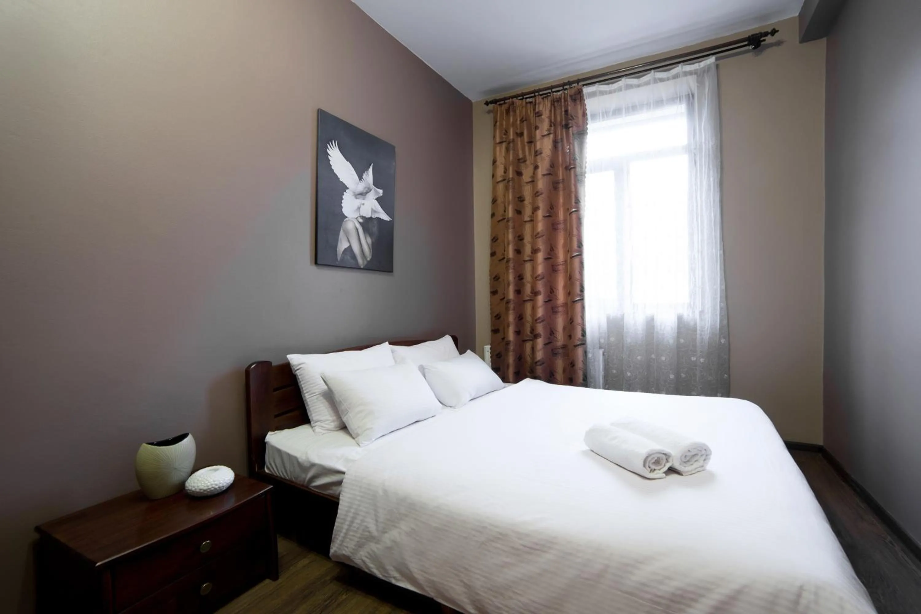 Bed in Aparthotel Na Mytniy