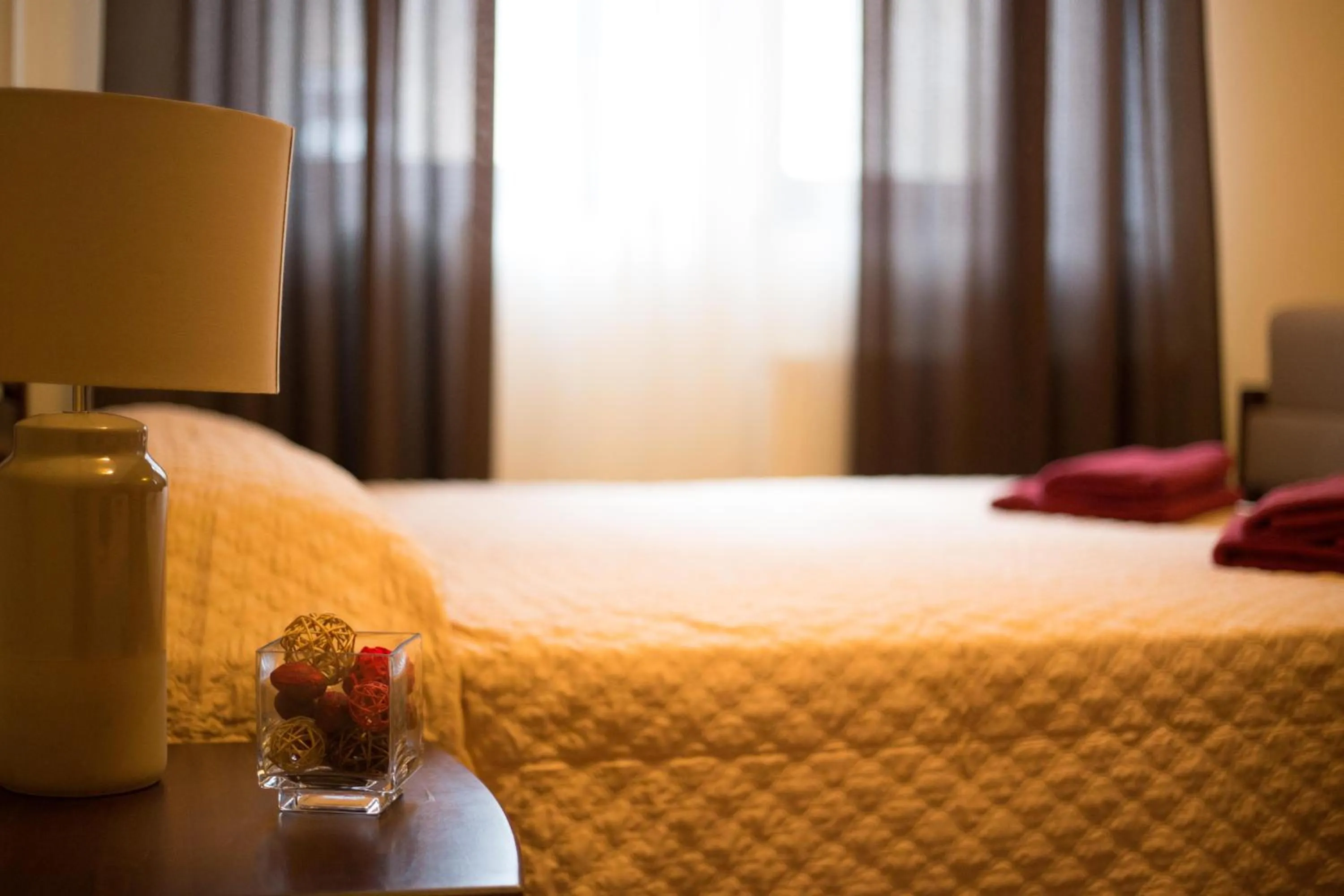 Bed in Aparthotel Na Mytniy