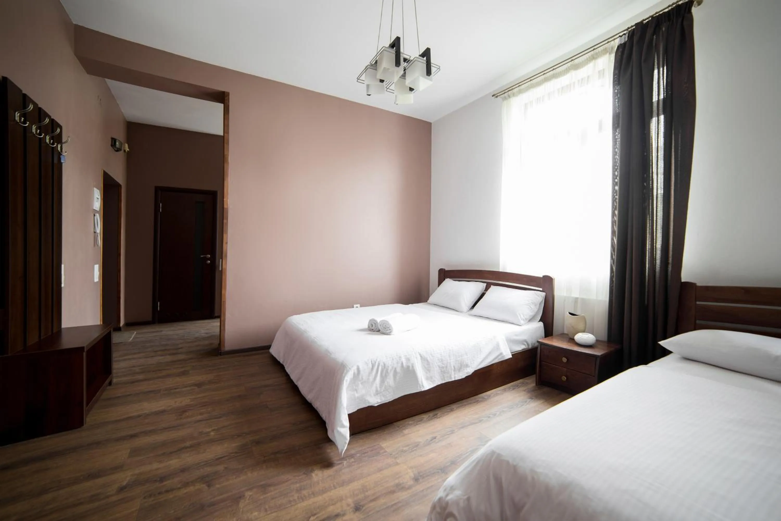 Bed in Aparthotel Na Mytniy