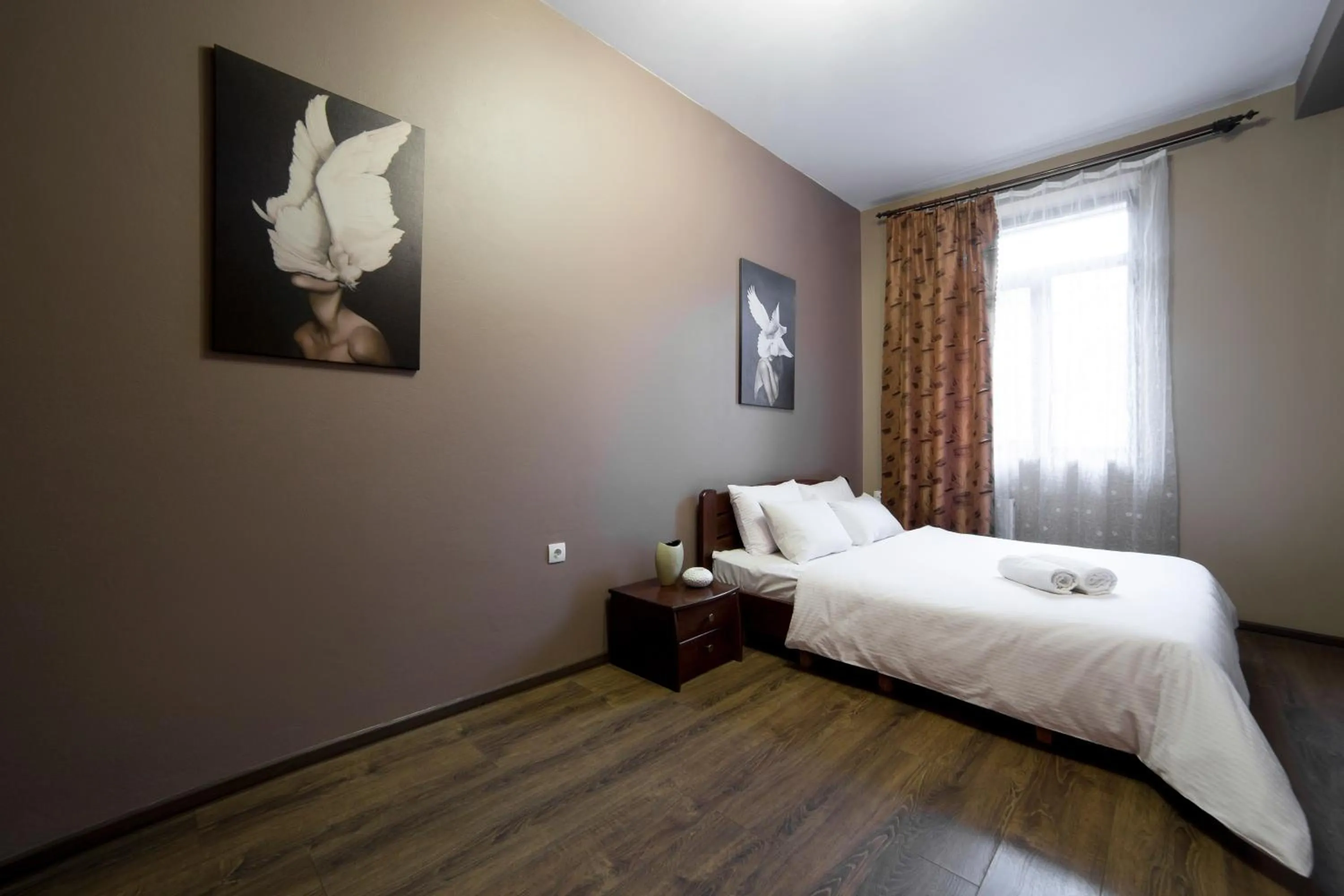 Bed in Aparthotel Na Mytniy