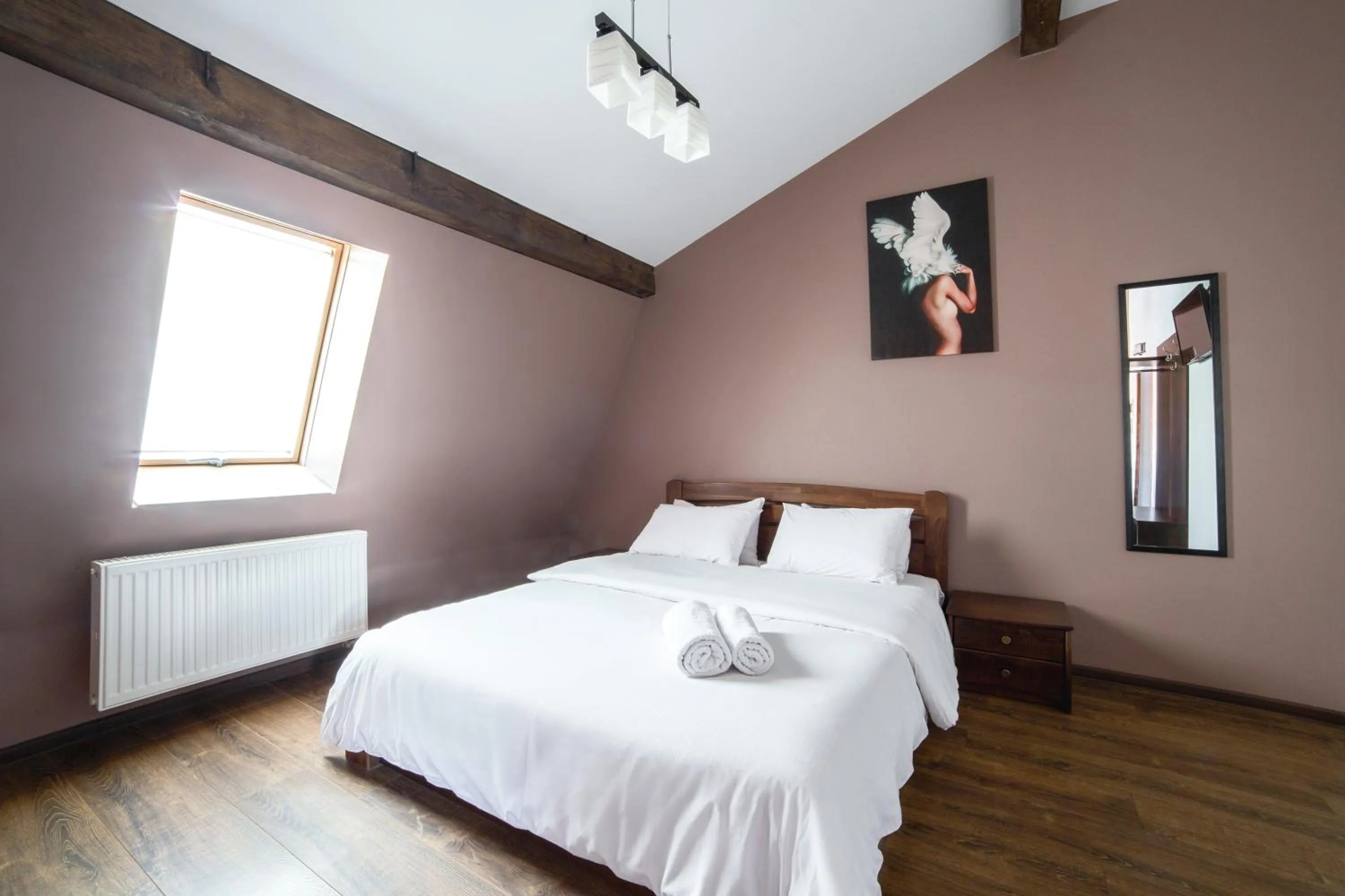 Bed in Aparthotel Na Mytniy