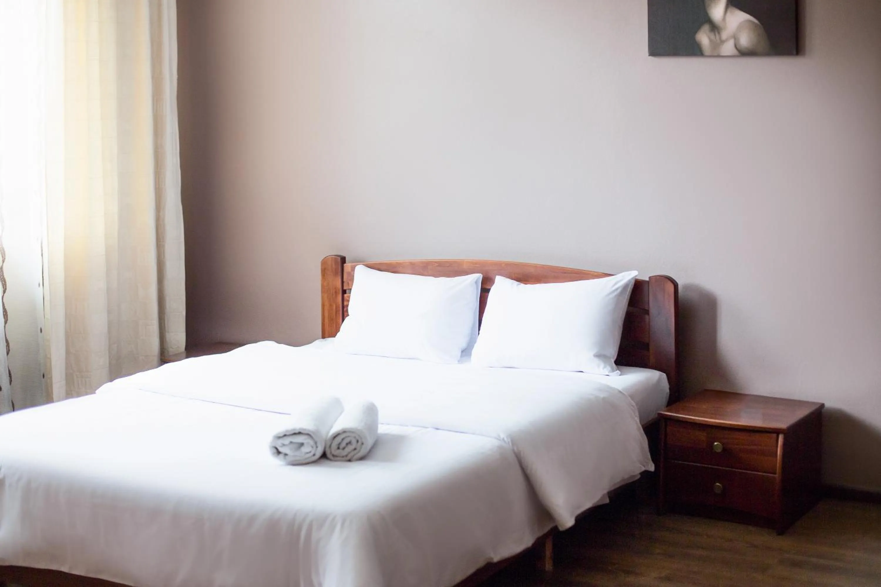 Bed in Aparthotel Na Mytniy