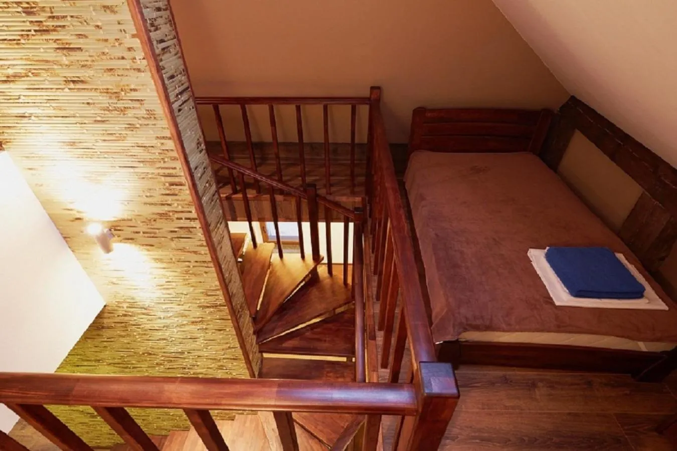 Bed in Aparthotel Na Mytniy