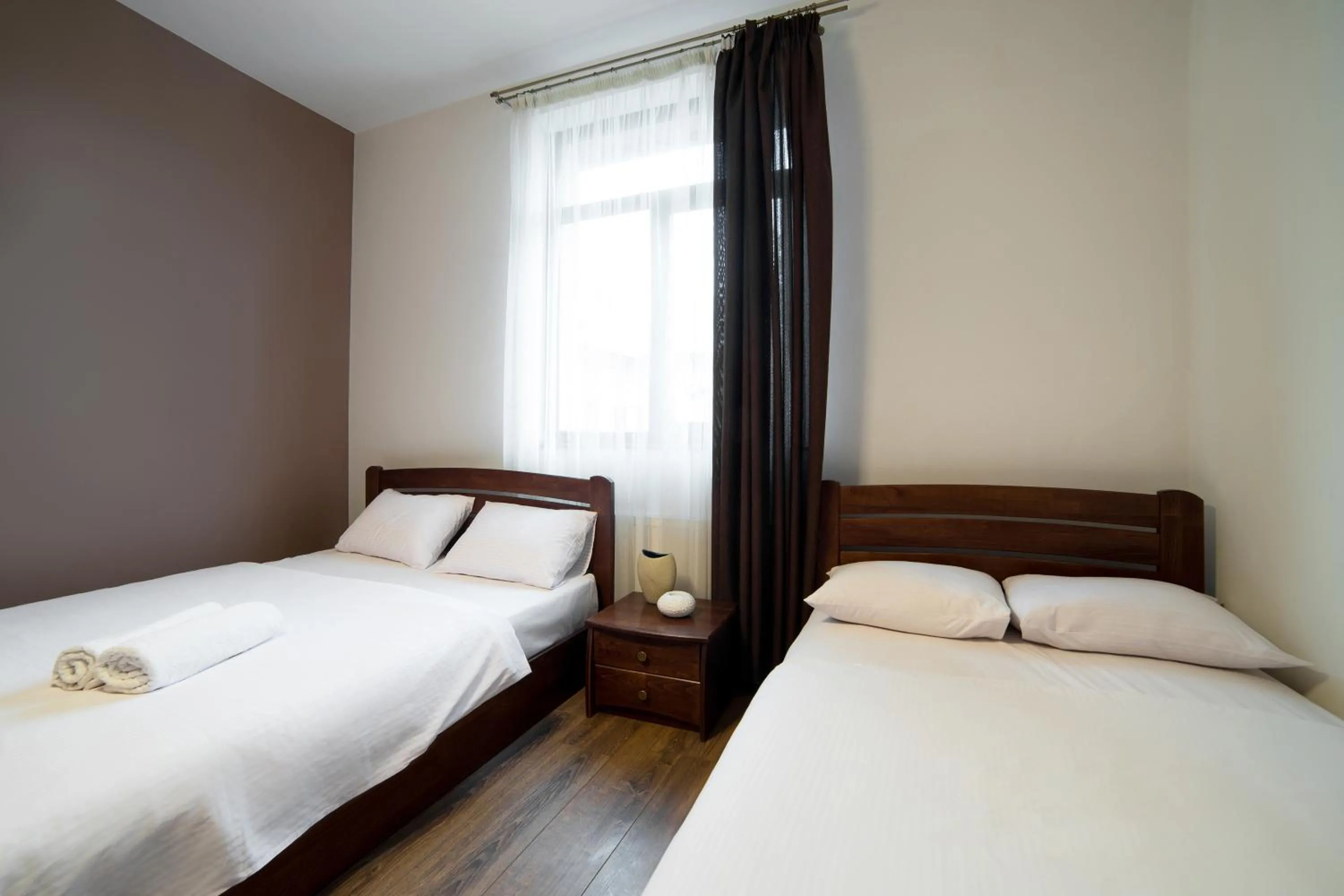 Bed in Aparthotel Na Mytniy