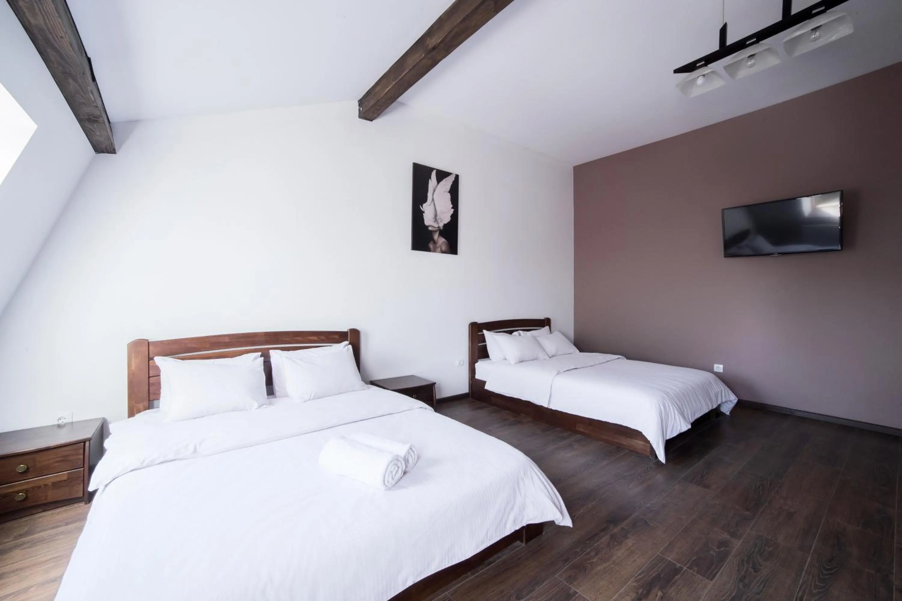 Bed in Aparthotel Na Mytniy