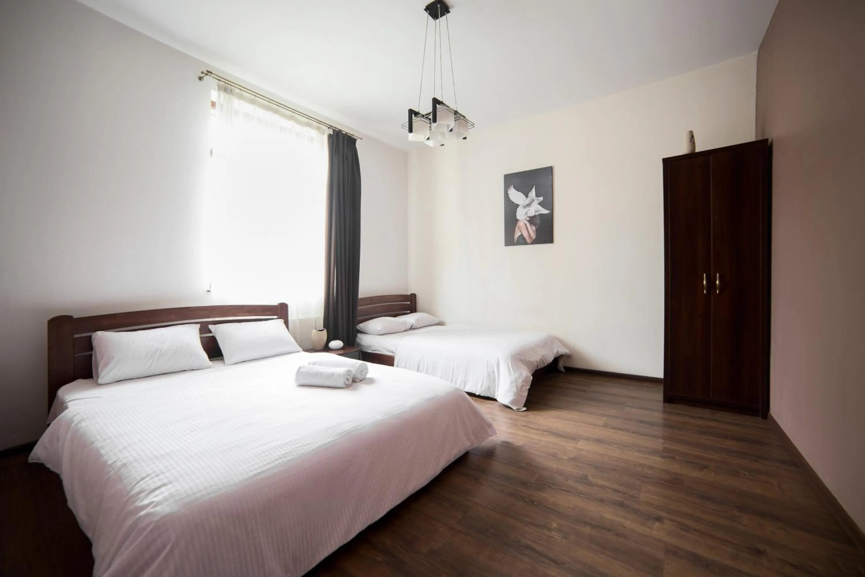 Bed in Aparthotel Na Mytniy