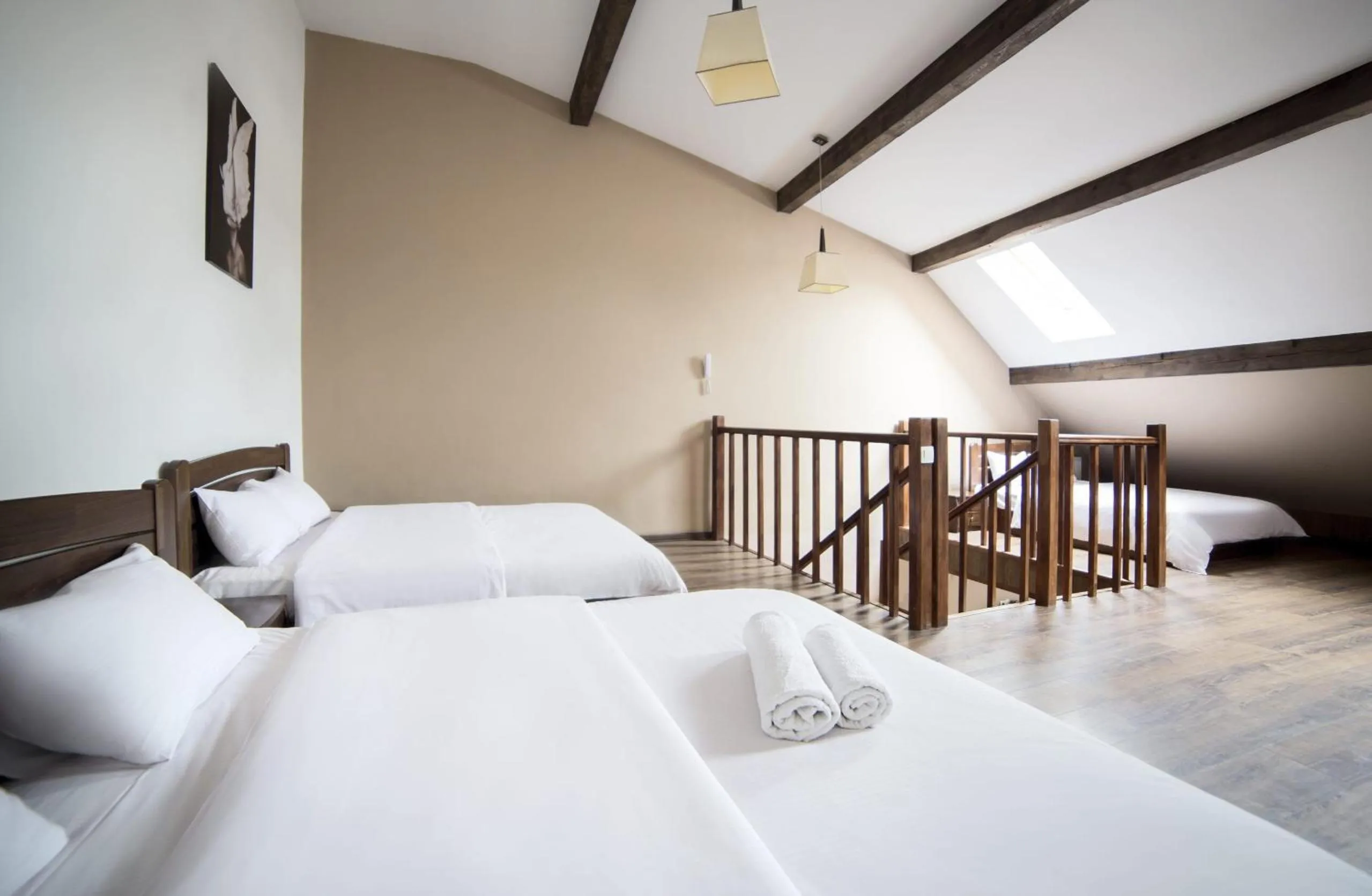 Bed in Aparthotel Na Mytniy