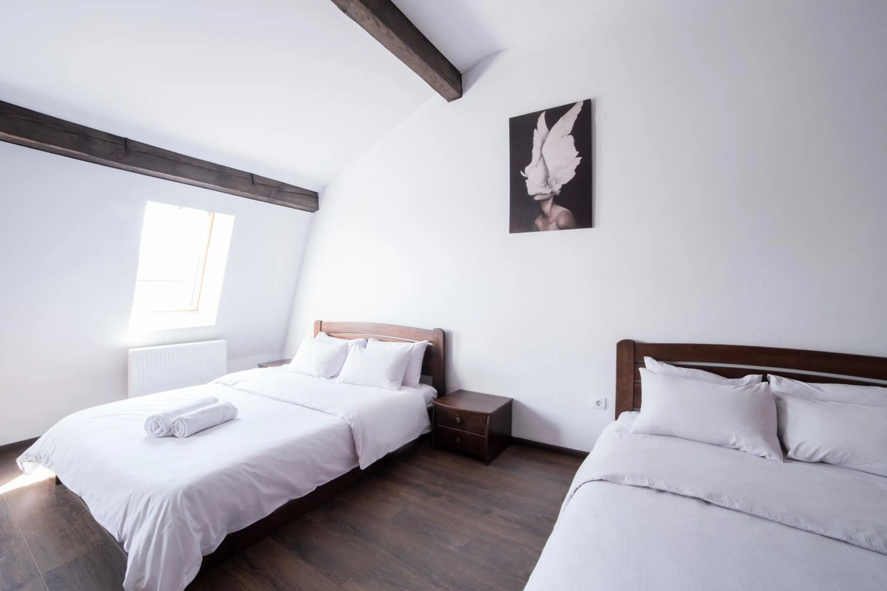 Bed in Aparthotel Na Mytniy