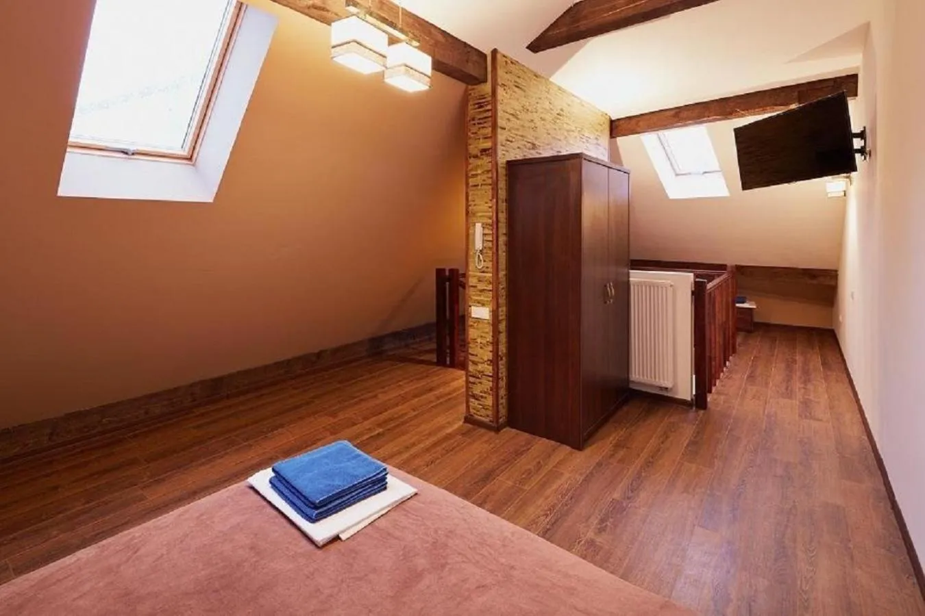 Bed in Aparthotel Na Mytniy