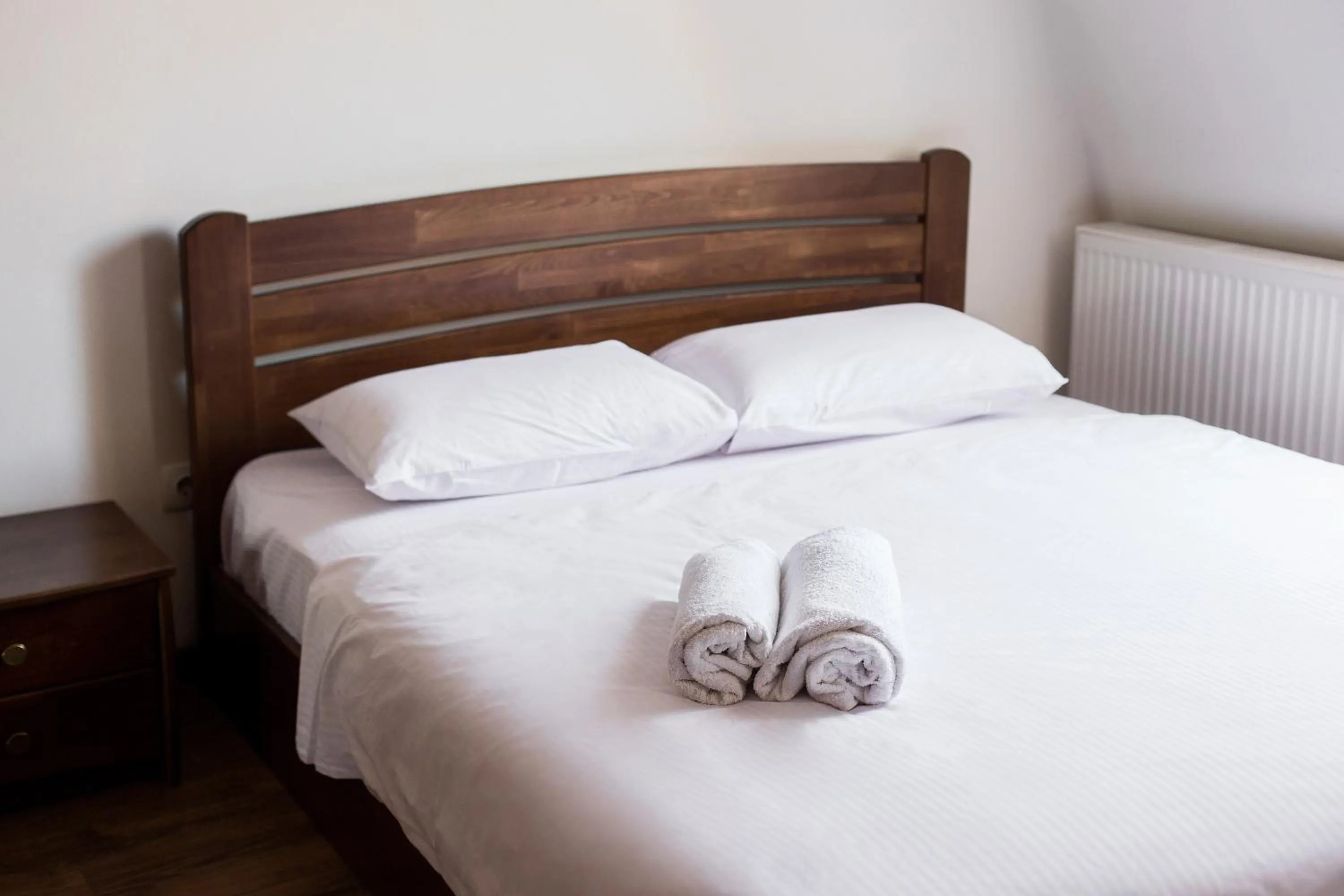 Bed in Aparthotel Na Mytniy