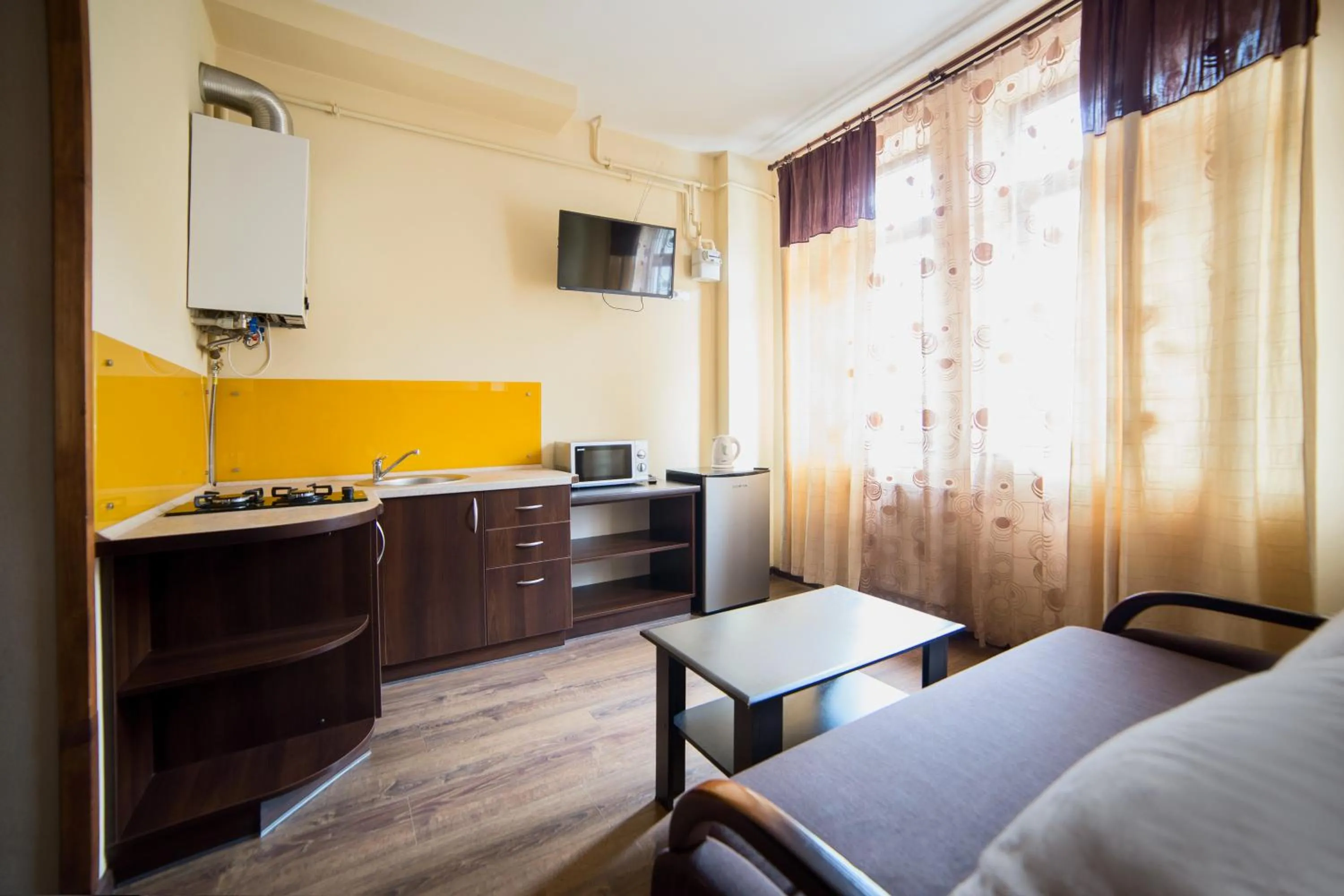 Bed in Aparthotel Na Mytniy