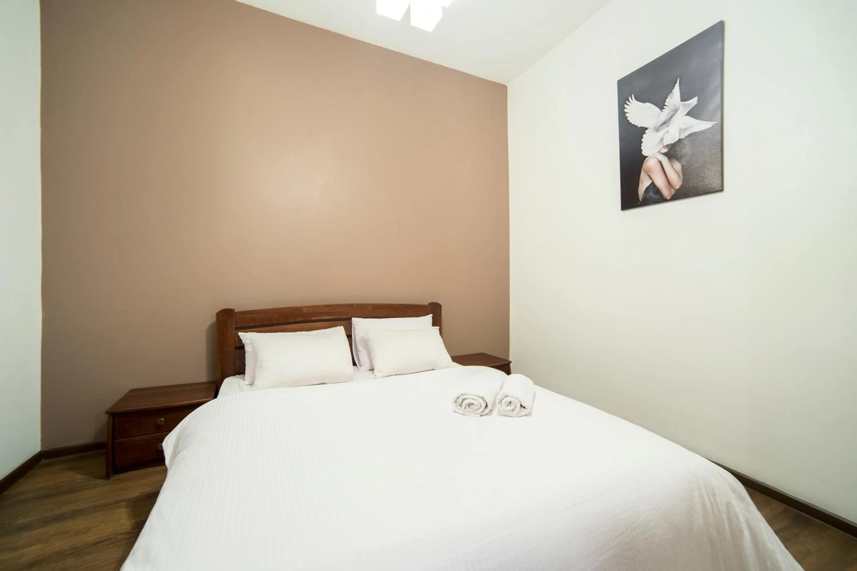Bed in Aparthotel Na Mytniy