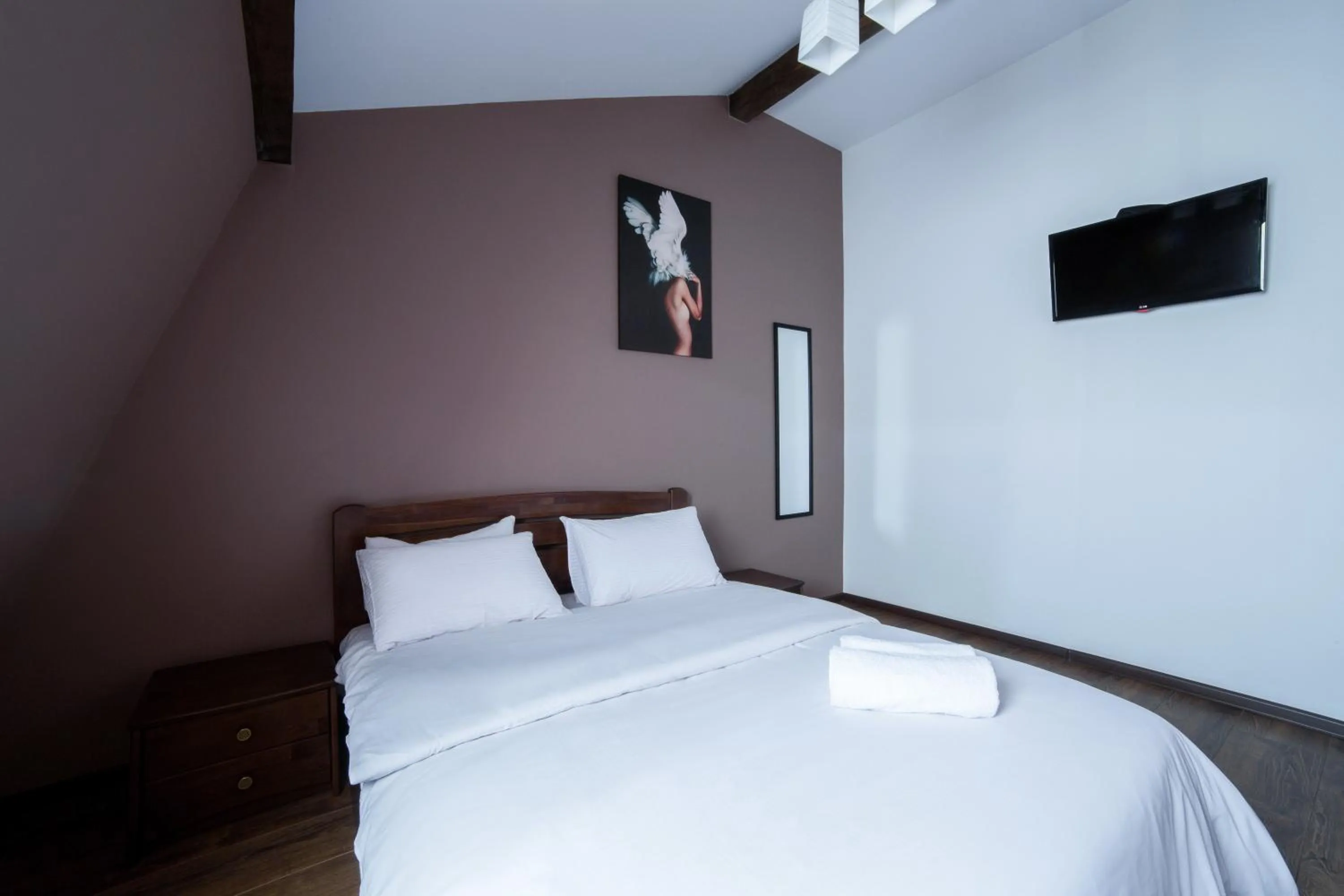 Bed in Aparthotel Na Mytniy
