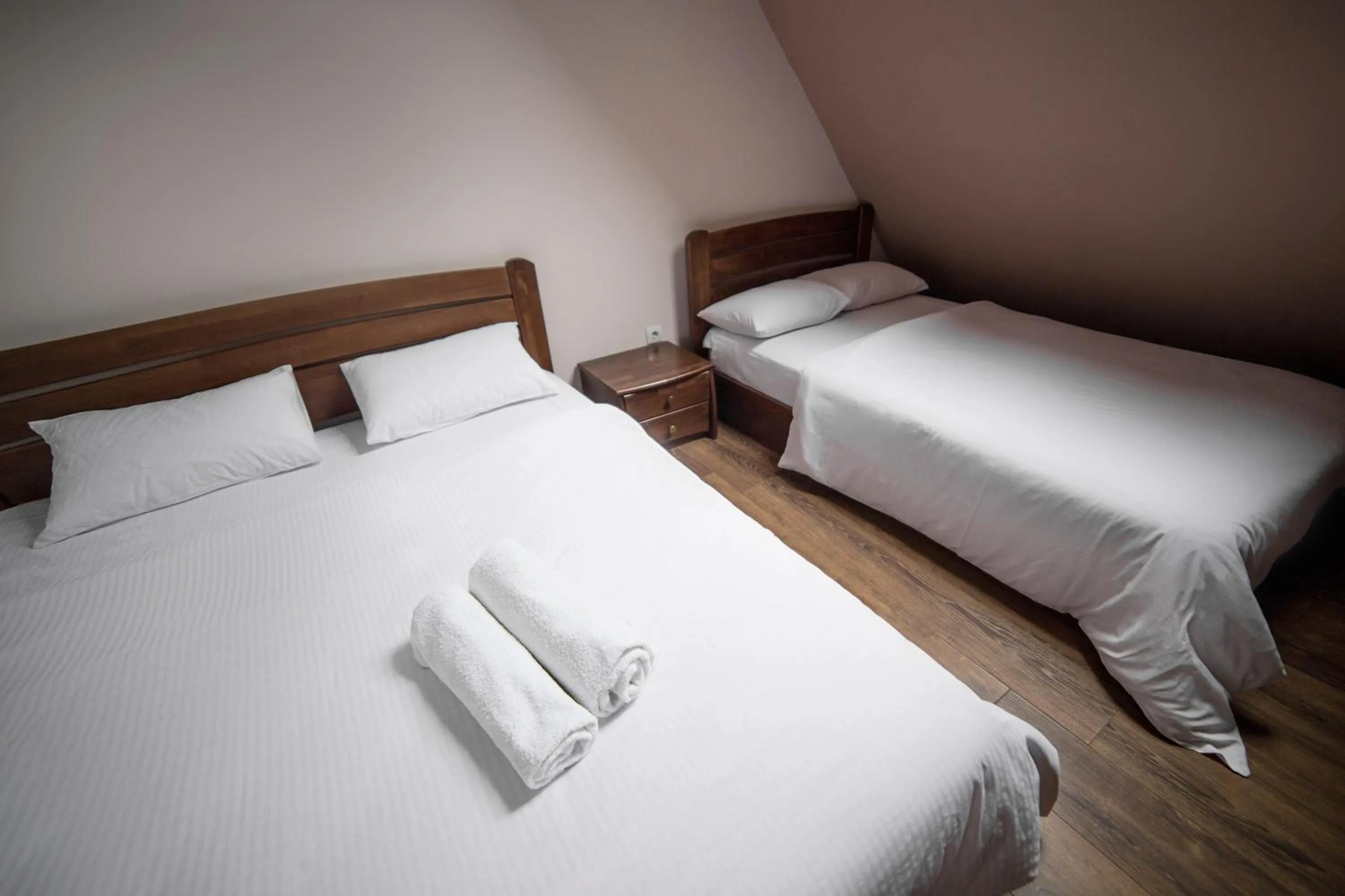 Bed in Aparthotel Na Mytniy