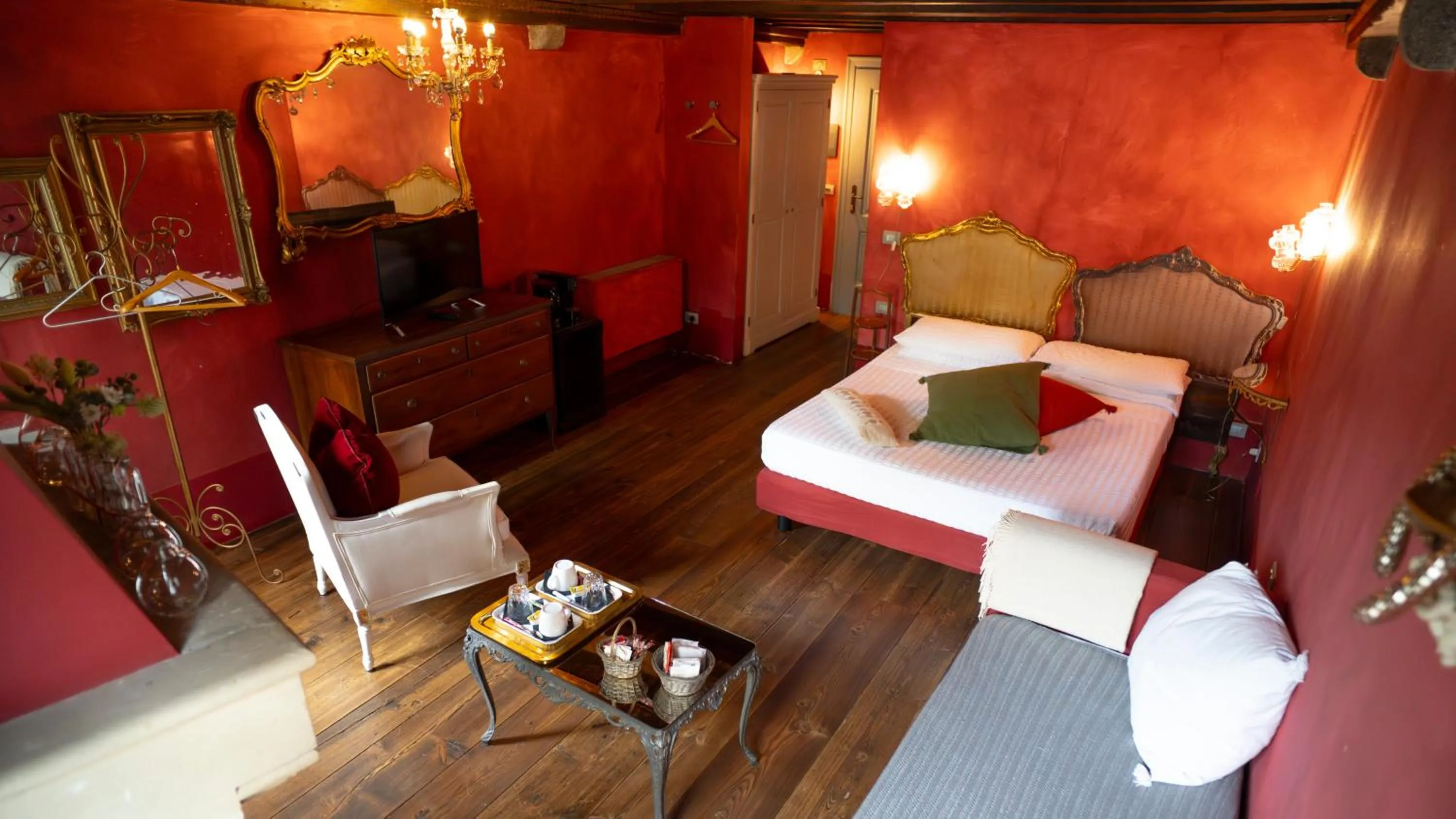 Bed in Locanda Al Cappello